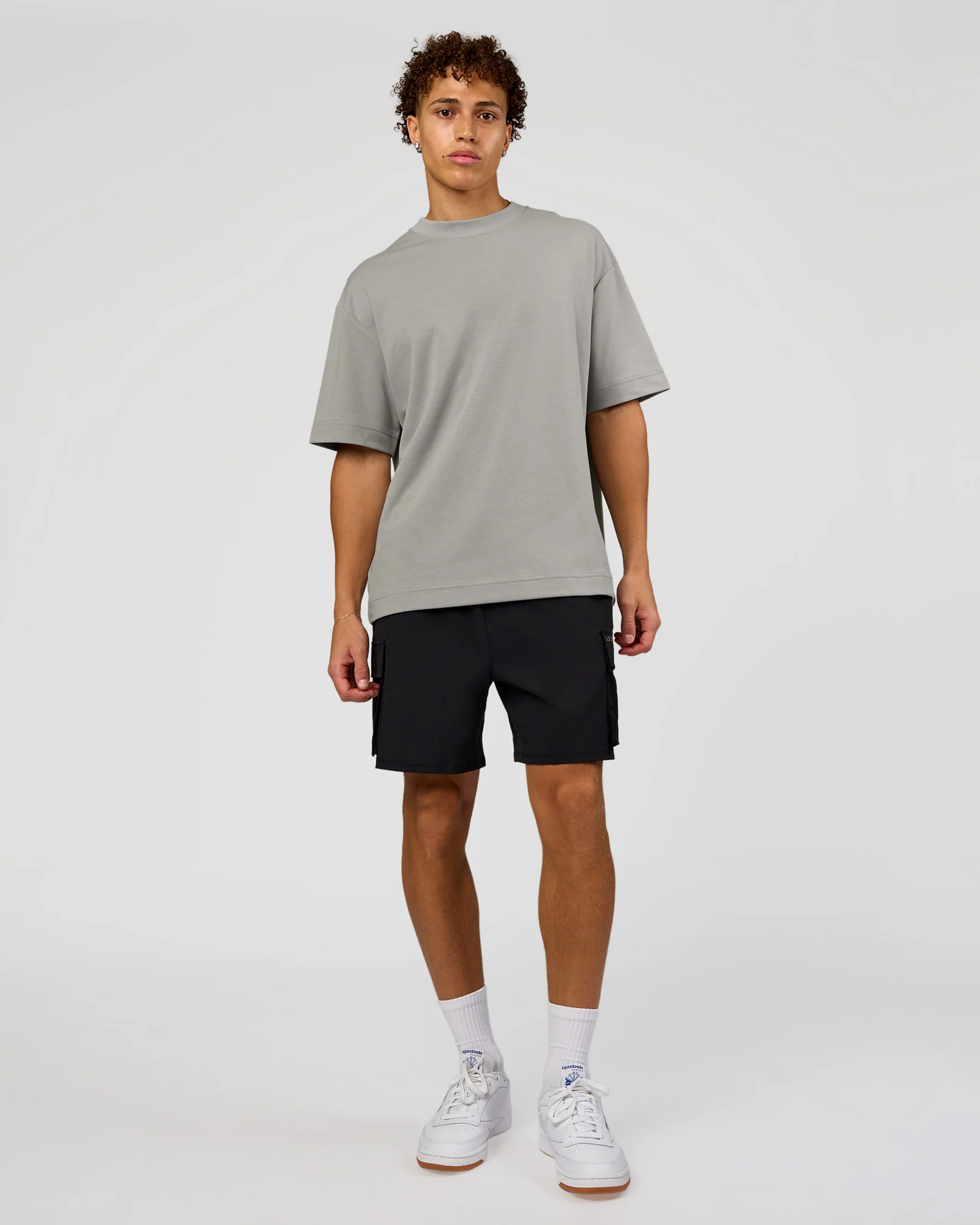 AfterDark ZeroCrease Oversized Tee - Alloy - Image 3