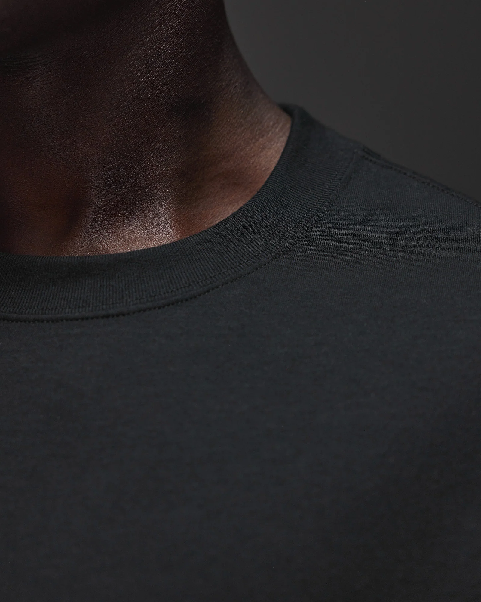 AfterDark ZeroCrease Oversized Tee - Black - Image 11