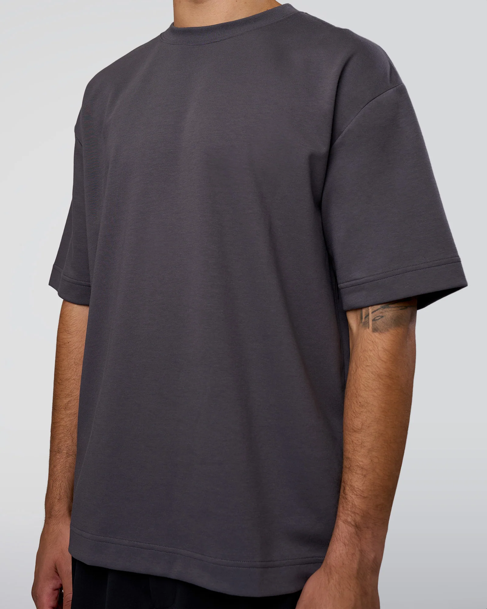 AfterDark ZeroCrease Oversized Tee - Dark Storm - Image 11