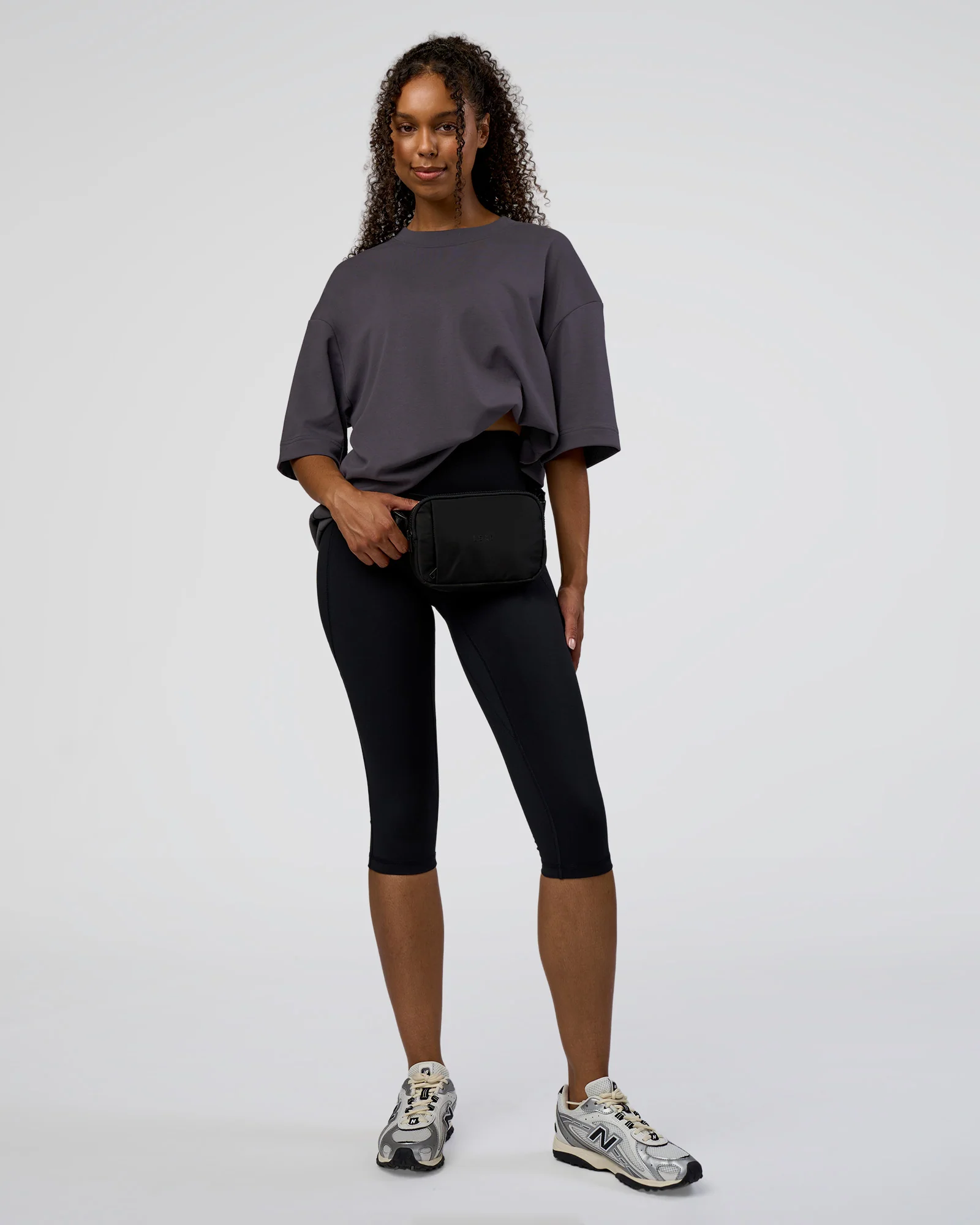 AfterDark ZeroCrease Oversized Tee - Dark Storm - Image 5