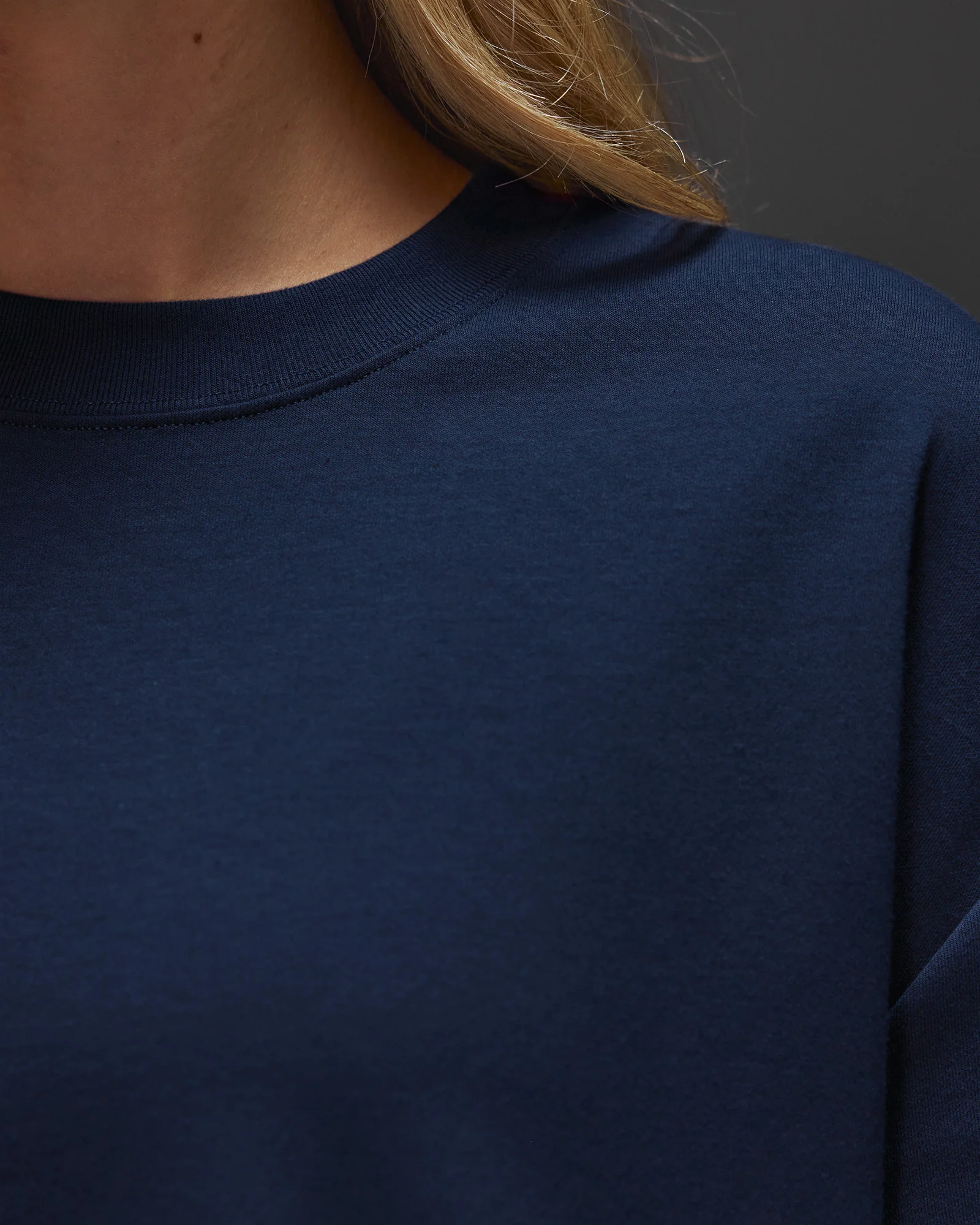 AfterDark ZeroCrease Oversized Tee - Future Navy - Image 13