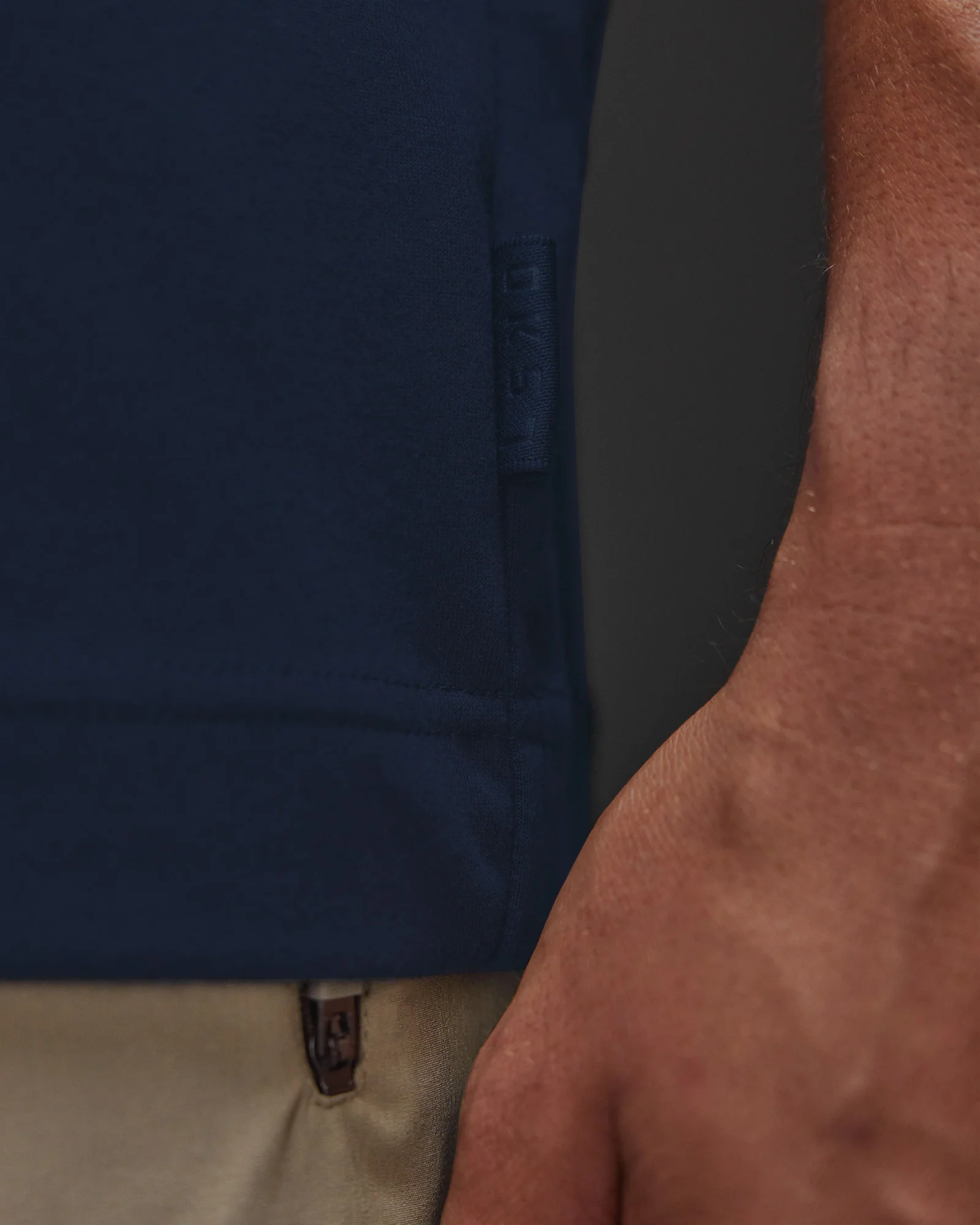 AfterDark ZeroCrease Oversized Tee - Future Navy - Image 8