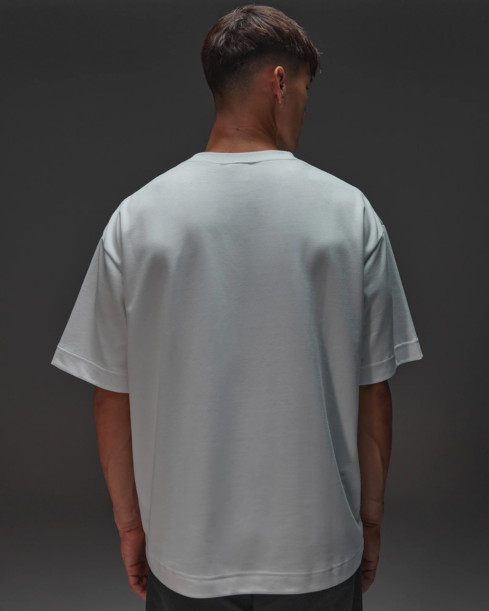 AfterDark ZeroCrease Oversized Tee - White - Image 5