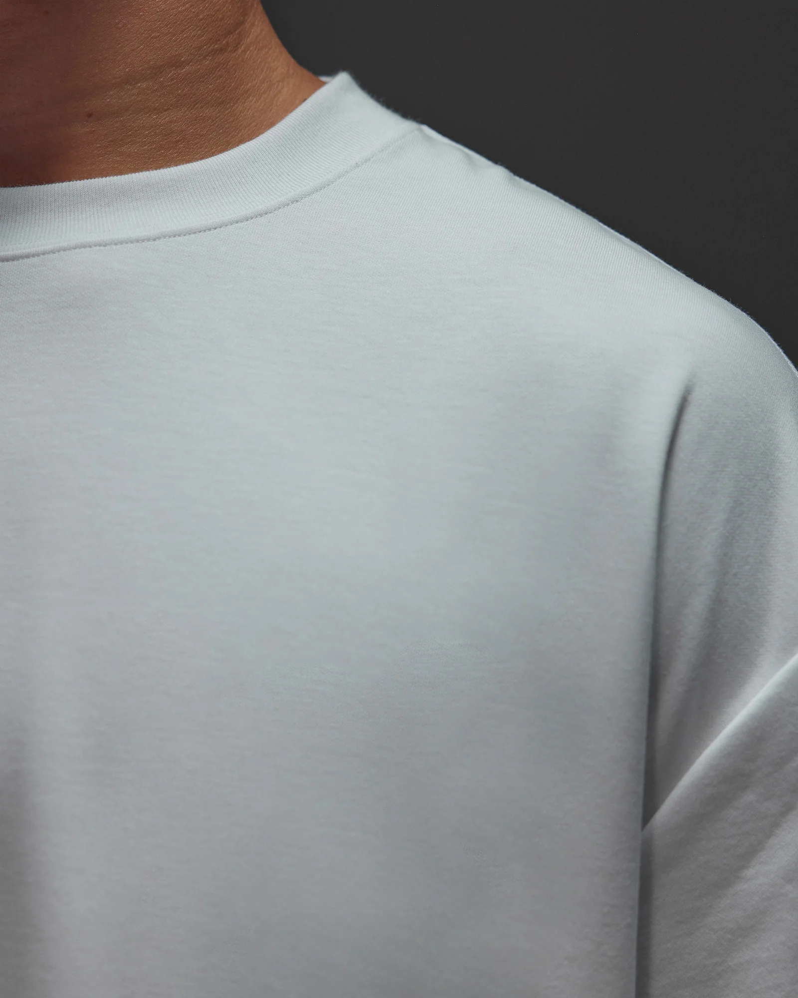 AfterDark ZeroCrease Oversized Tee - White - Image 9