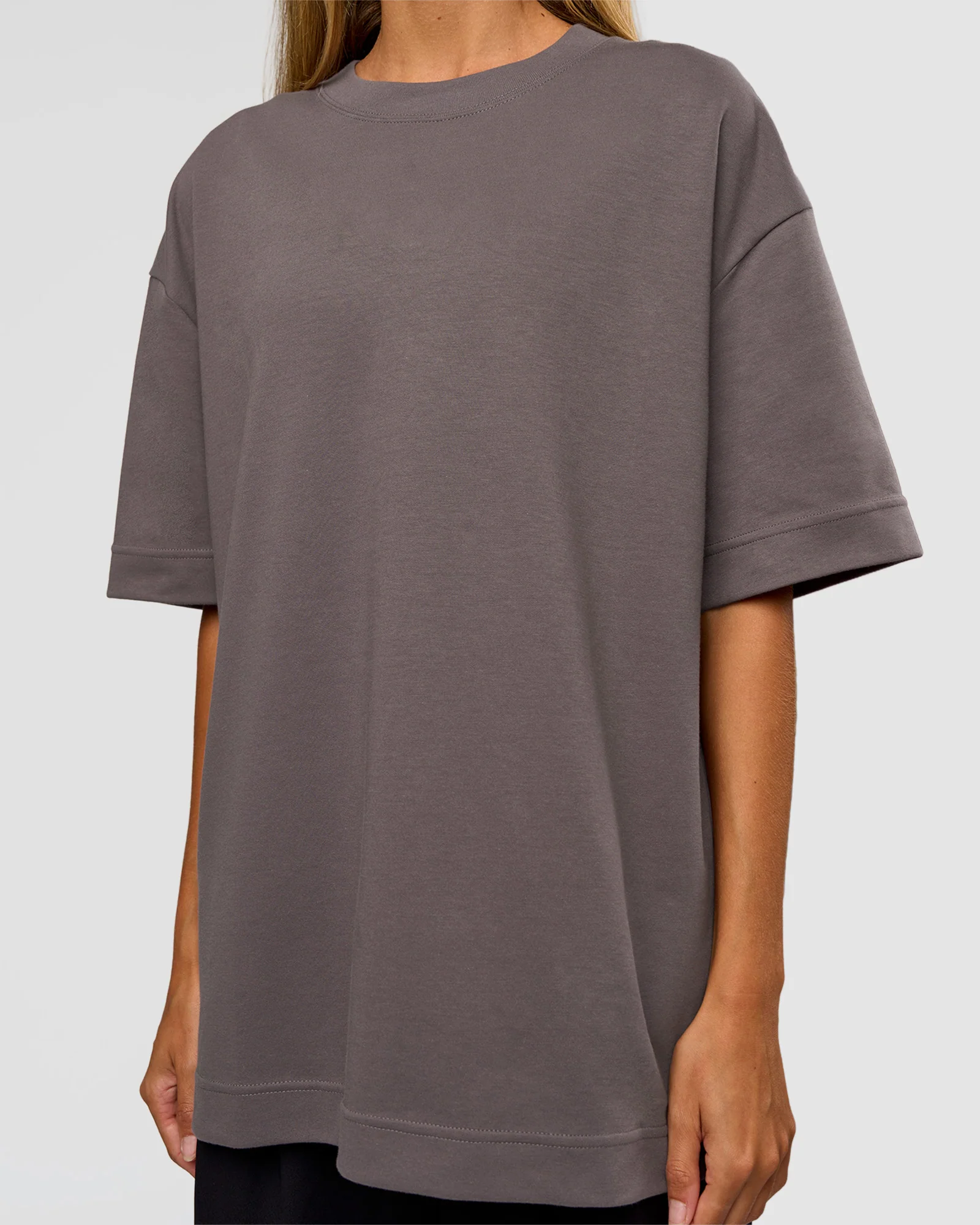 AfterDark ZeroCrease Oversized Tee - Duskstone - Image 10