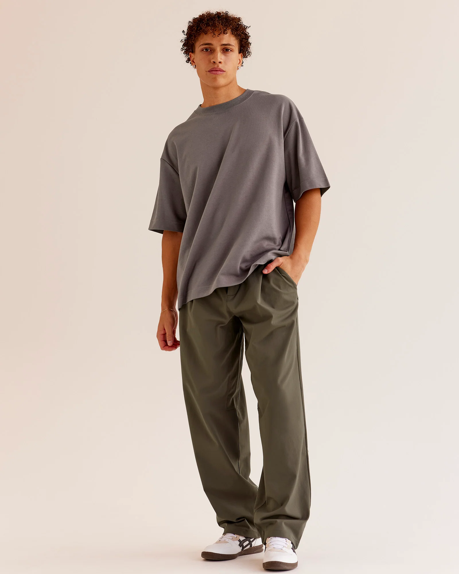 AfterDark ZeroCrease Oversized Tee - Duskstone - Image 3