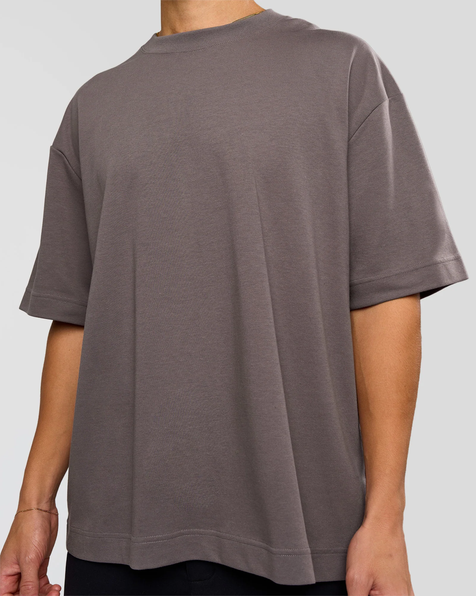 AfterDark ZeroCrease Oversized Tee - Duskstone - Image 8