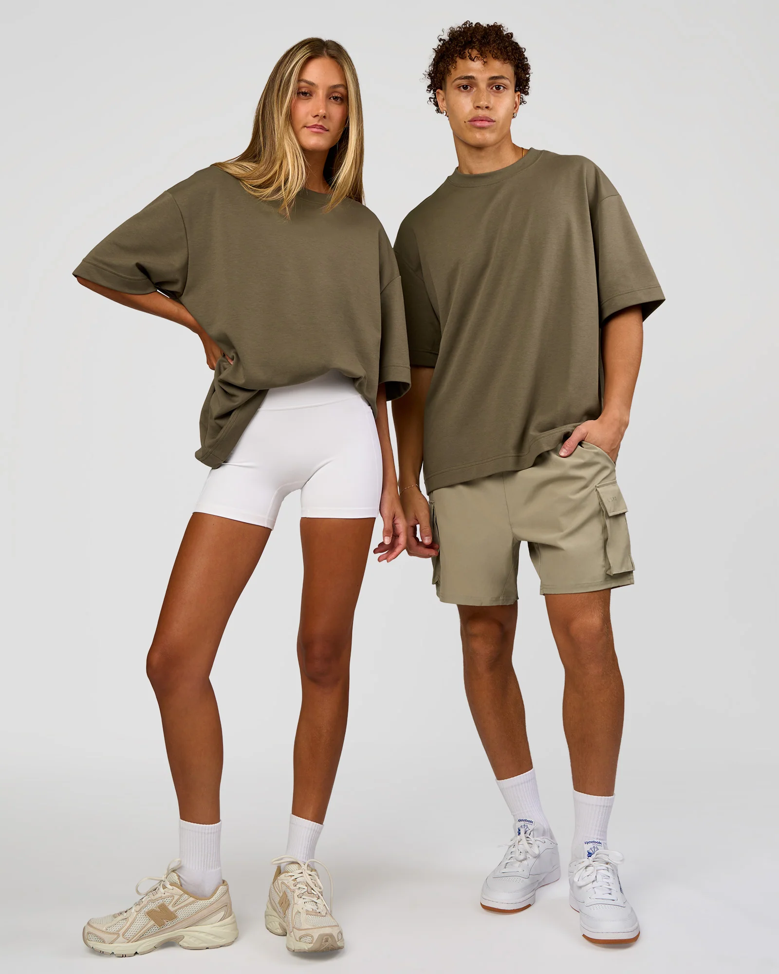 AfterDark ZeroCrease Oversized Tee - Walnut Grey - Image 10