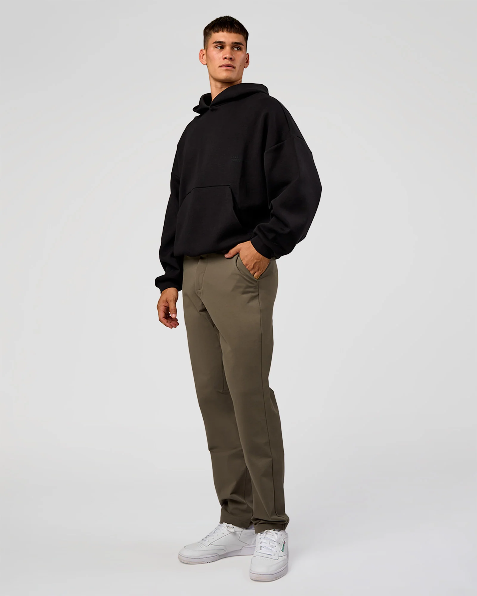 AfterDark ZeroCrease Oversized Hoodie - Black - Image 7