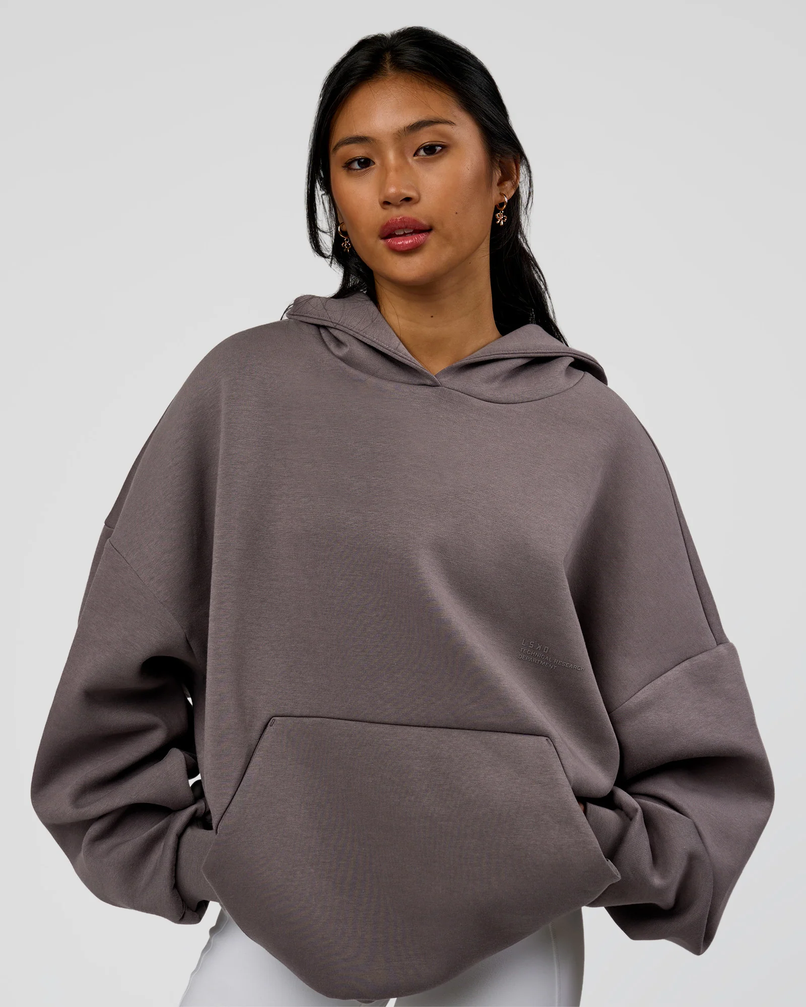 AfterDark ZeroCrease Oversized Hoodie - Duskstone - Image 4