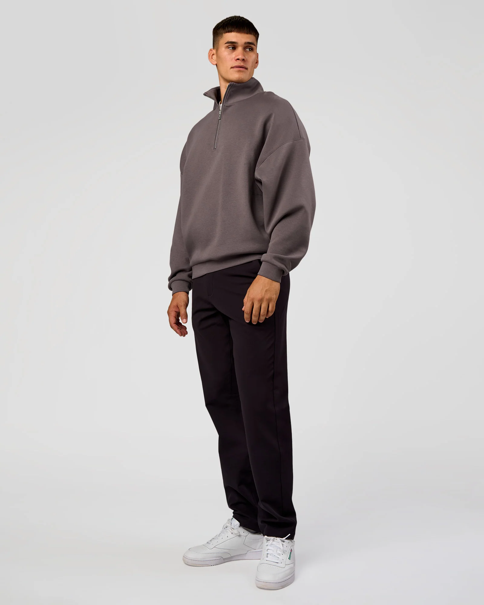 AfterDark ZeroCrease Quarter Zip - Duskstone - Image 7