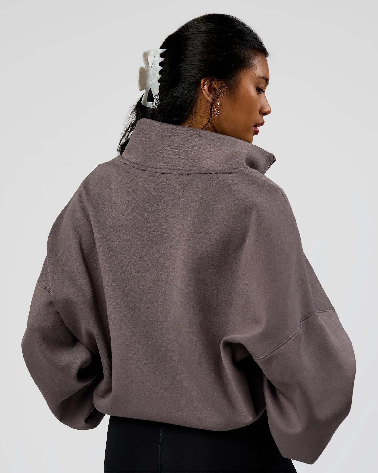 AfterDark ZeroCrease Quarter Zip - Duskstone - Image 8