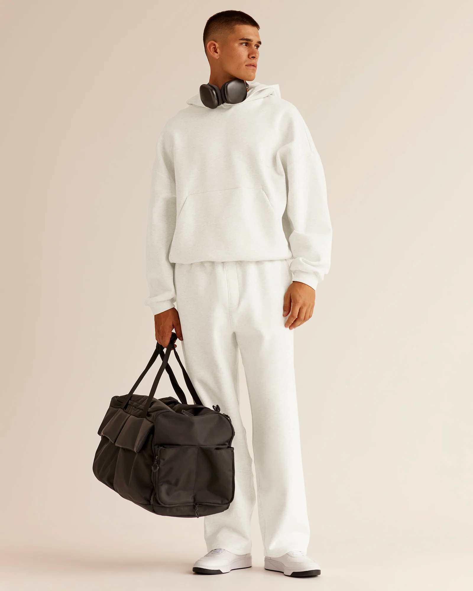 AfterDark ZeroCrease Straight Leg Pant - Silver Marl - Image 4