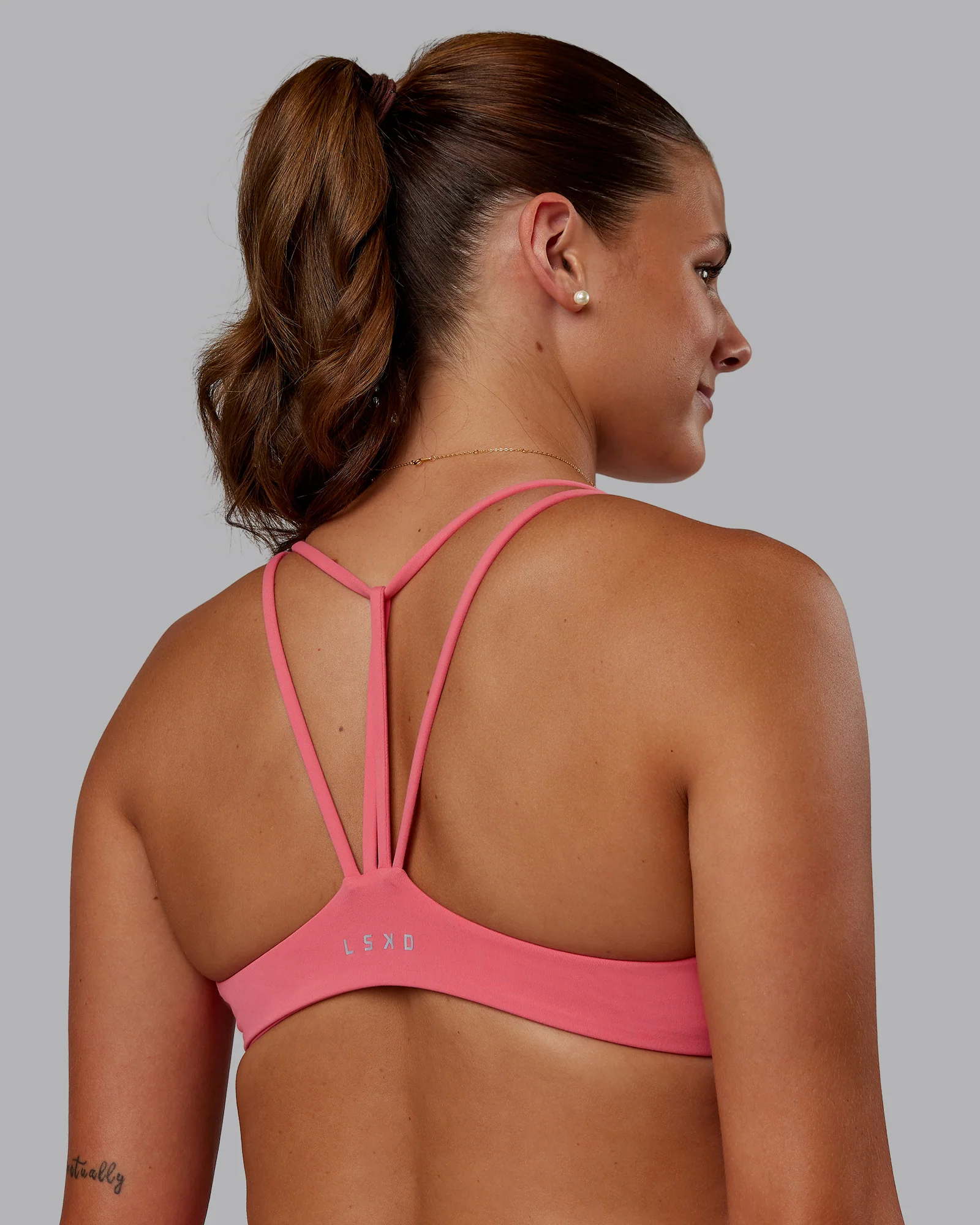 Agile Sports Bra - Pink Lemonade - Image 7