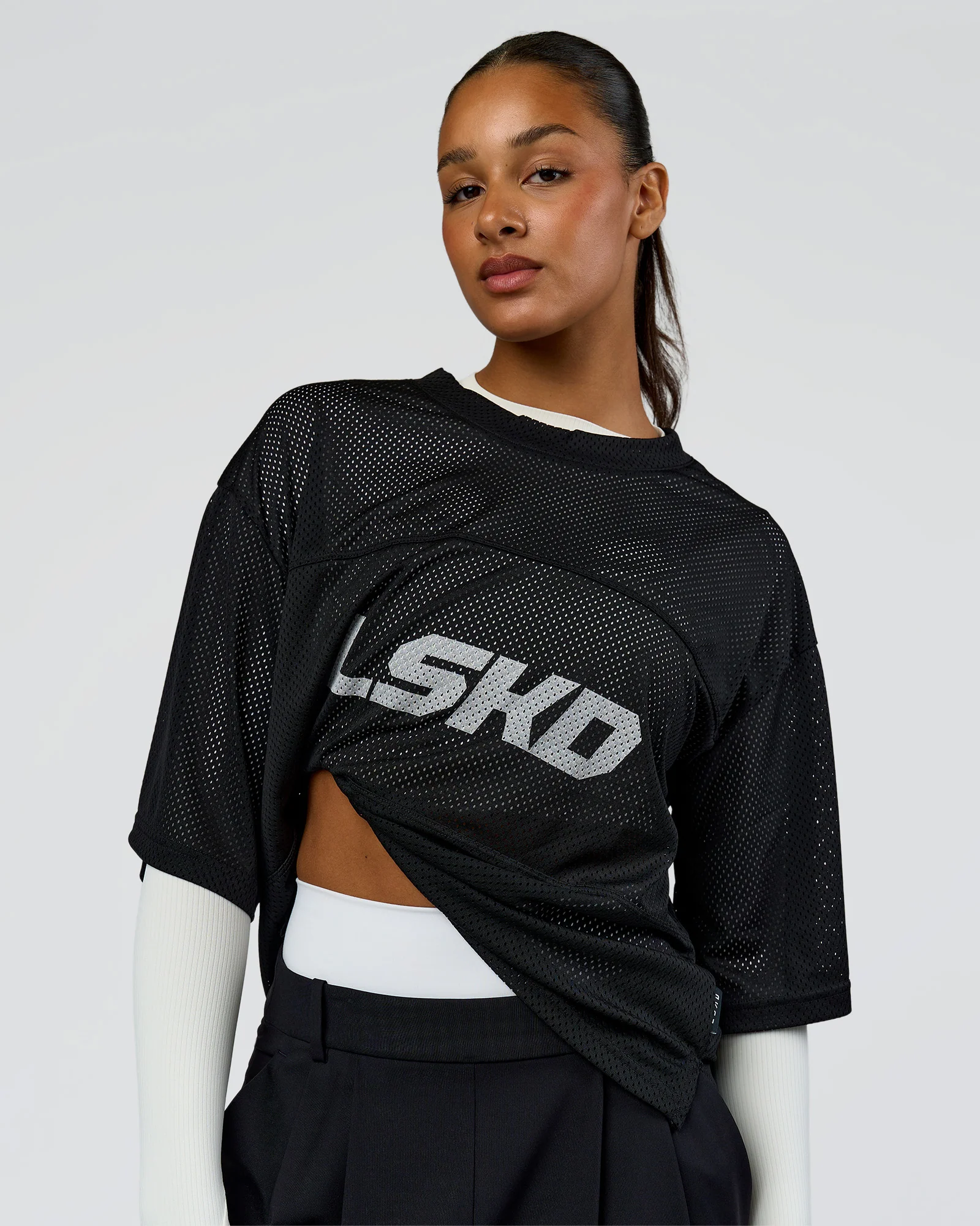 AirCore Jersey - Black-Black - Image 3