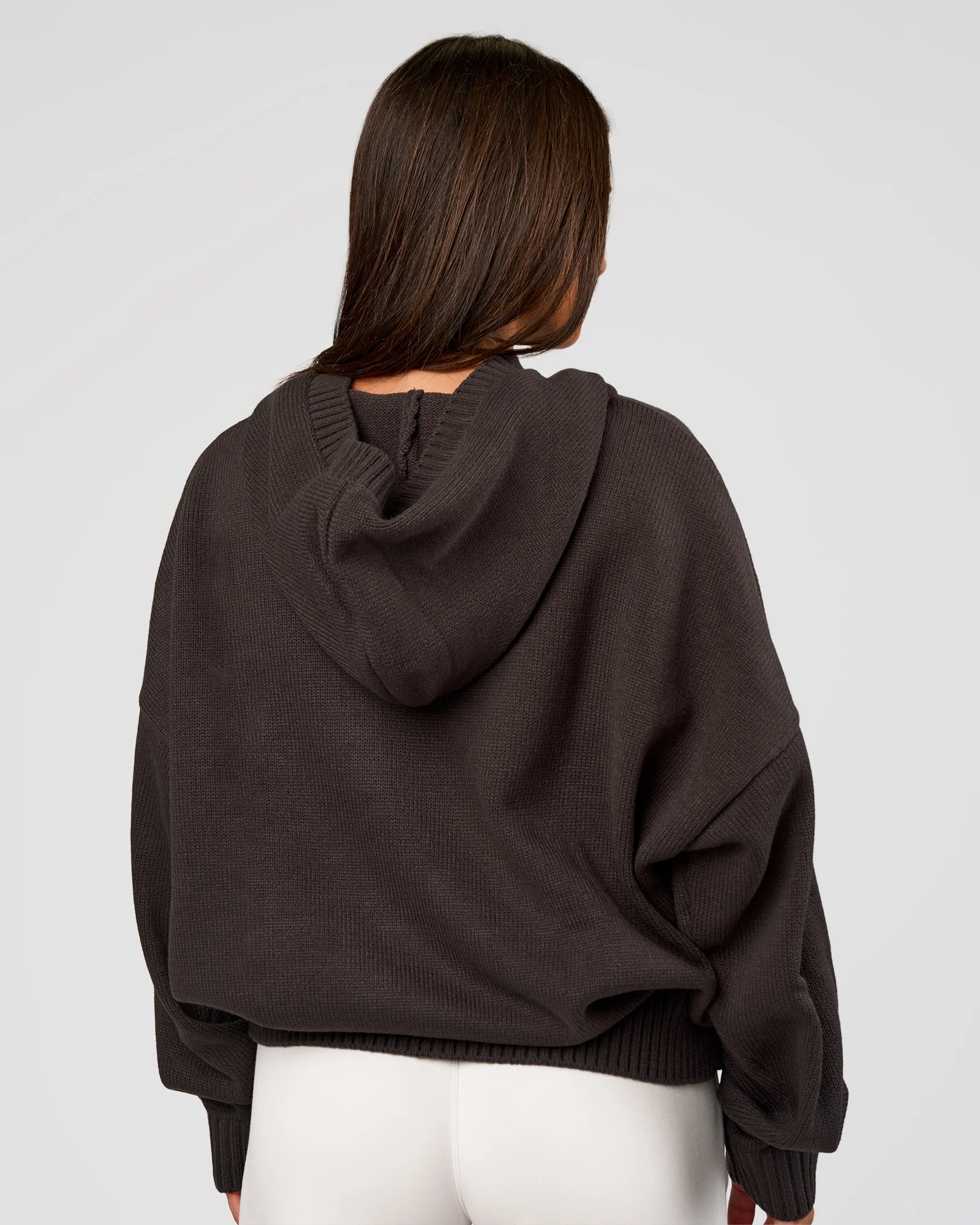 All Day Active Knitted Hoodie - Dark Storm - Image 3