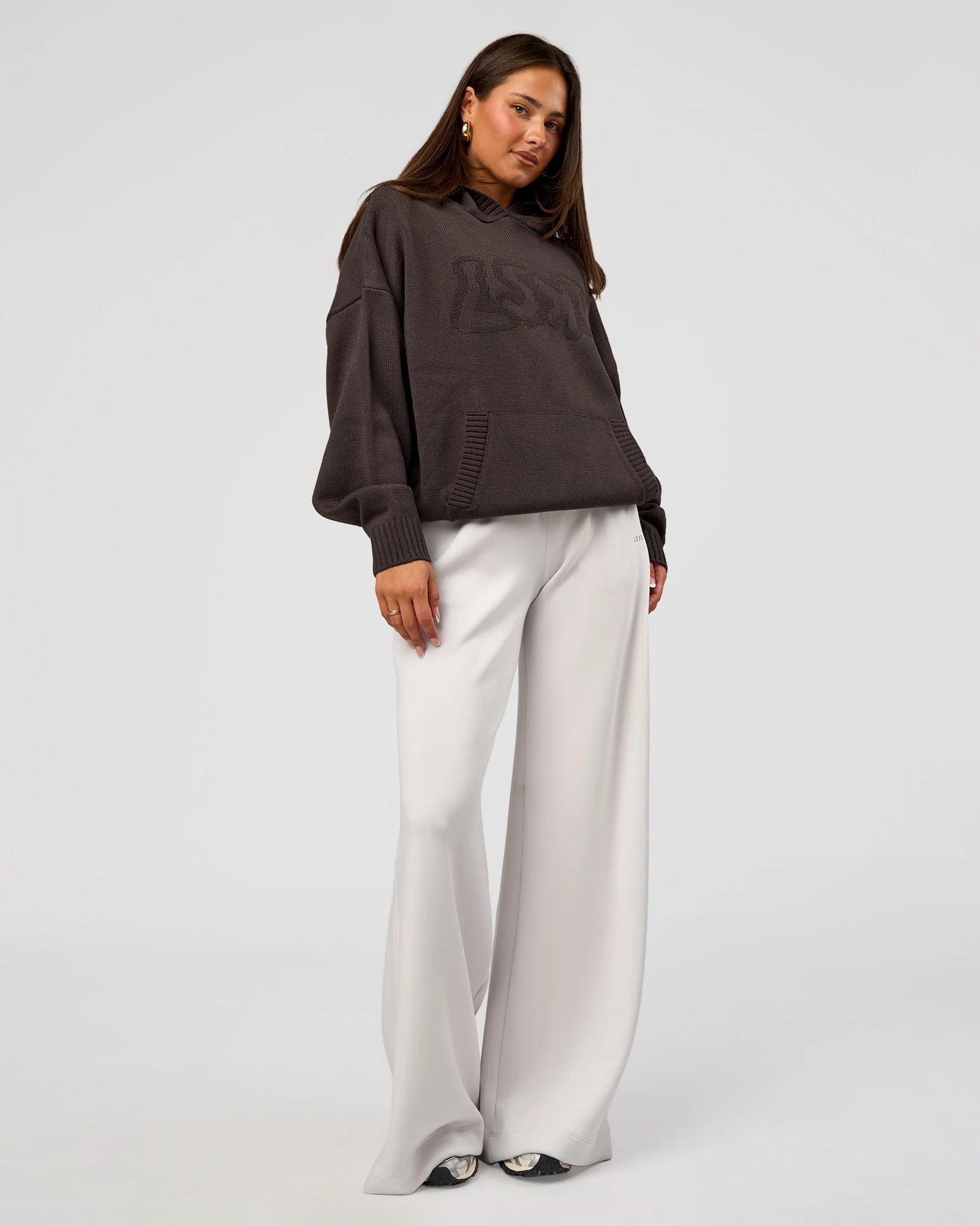 All Day Active Knitted Hoodie - Dark Storm - Image 7