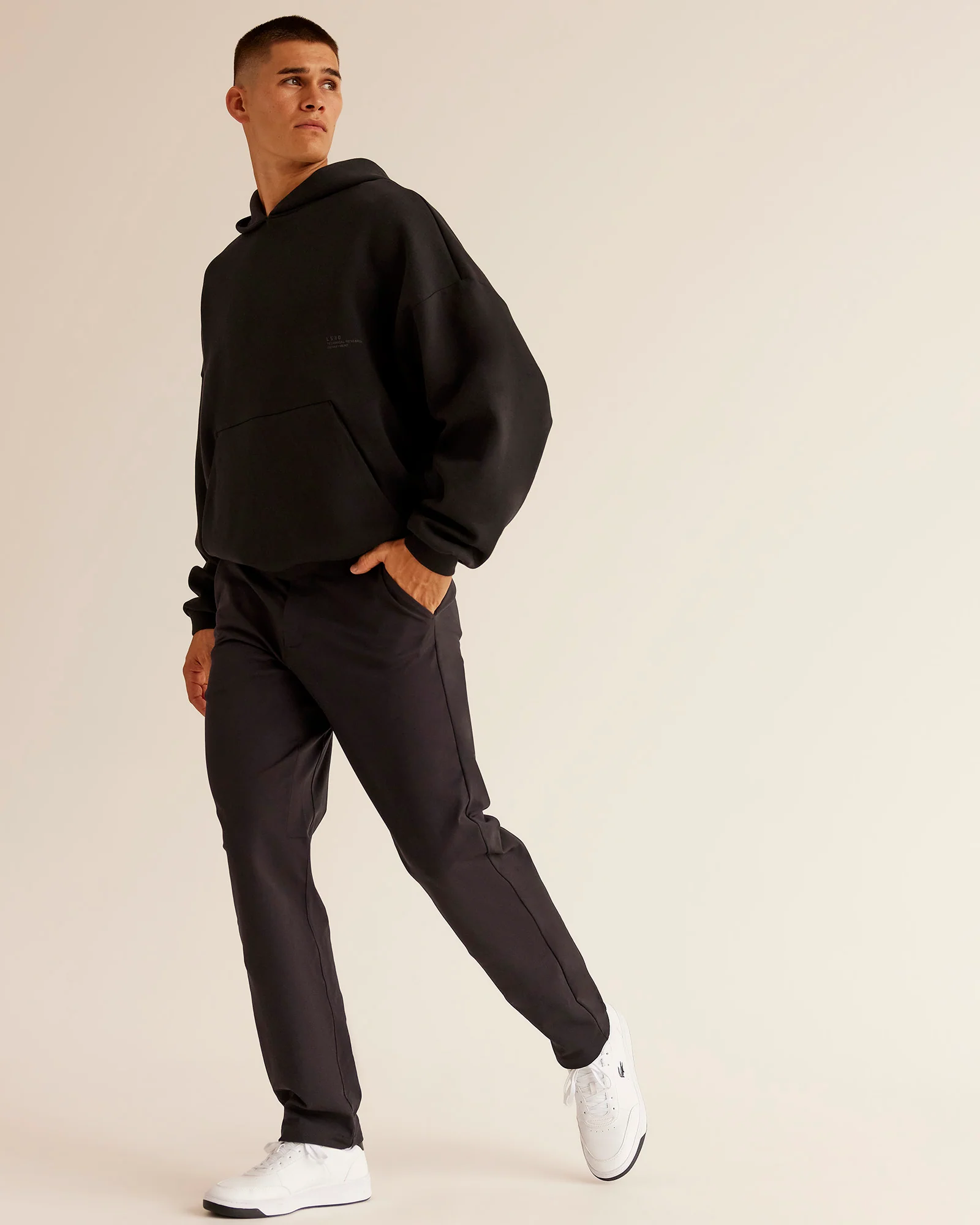 All Day ZeroCrease™  Regular Pant - Black - Image 5