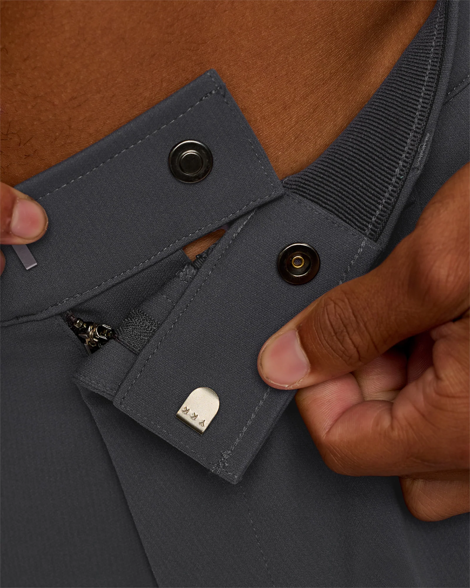 All Day ZeroCrease™ Wide Leg Pant - Dark Storm - Image 3