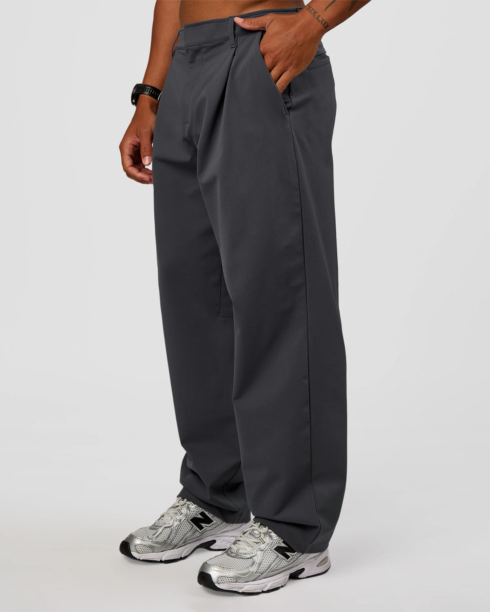 All Day ZeroCrease™ Wide Leg Pant - Dark Storm - Image 9