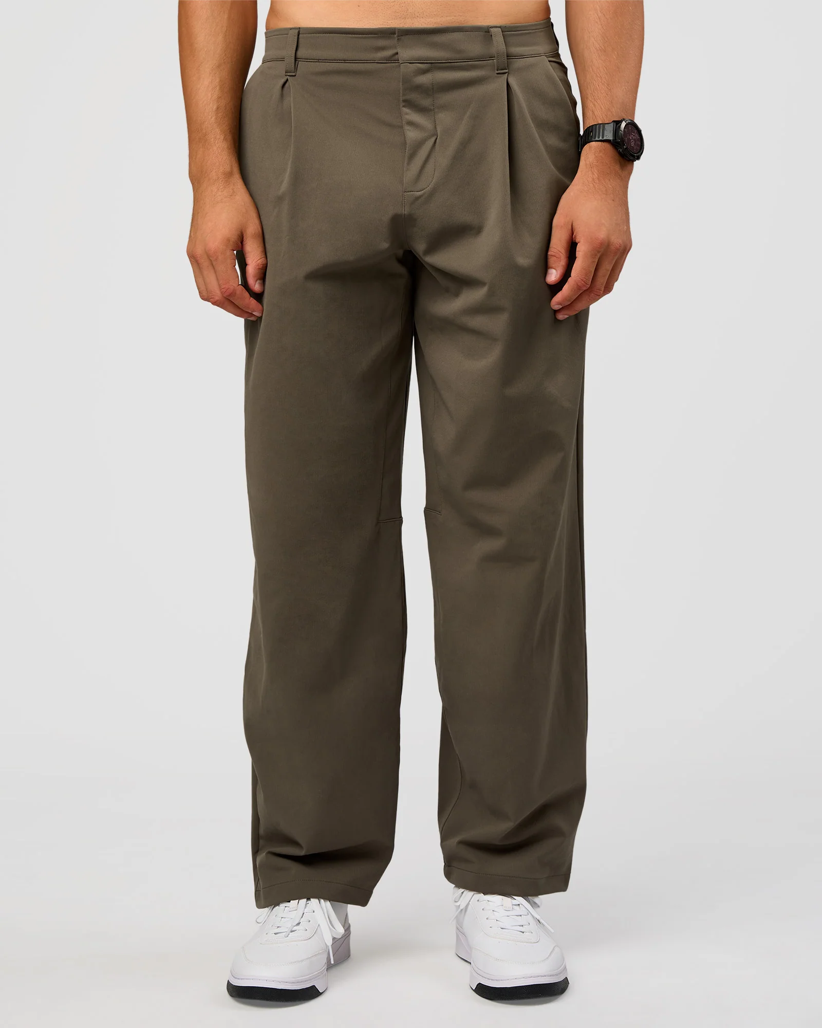 All Day ZeroCrease™ Wide Leg Pant - Walnut Grey - Image 6