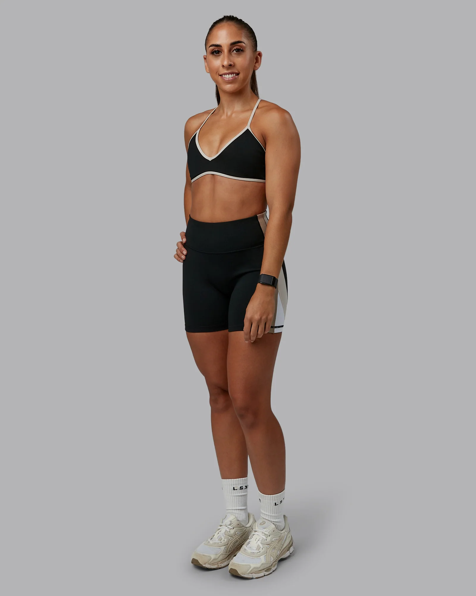 Ambience Sports Bra - Black-Multi - Image 3