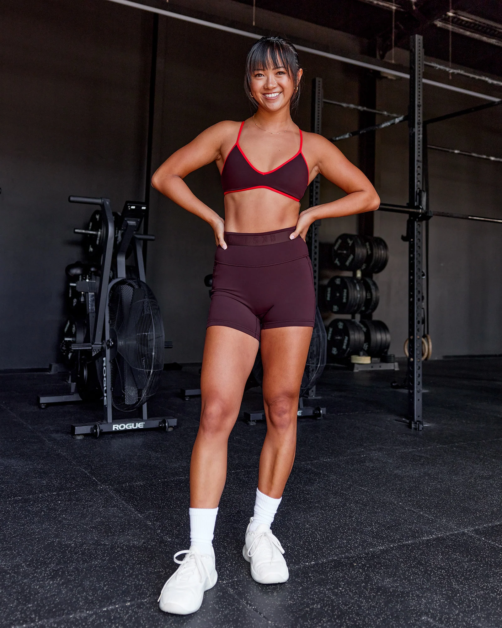 Ambience Sports Bra - Cherry Lacquer-Flame - Image 3
