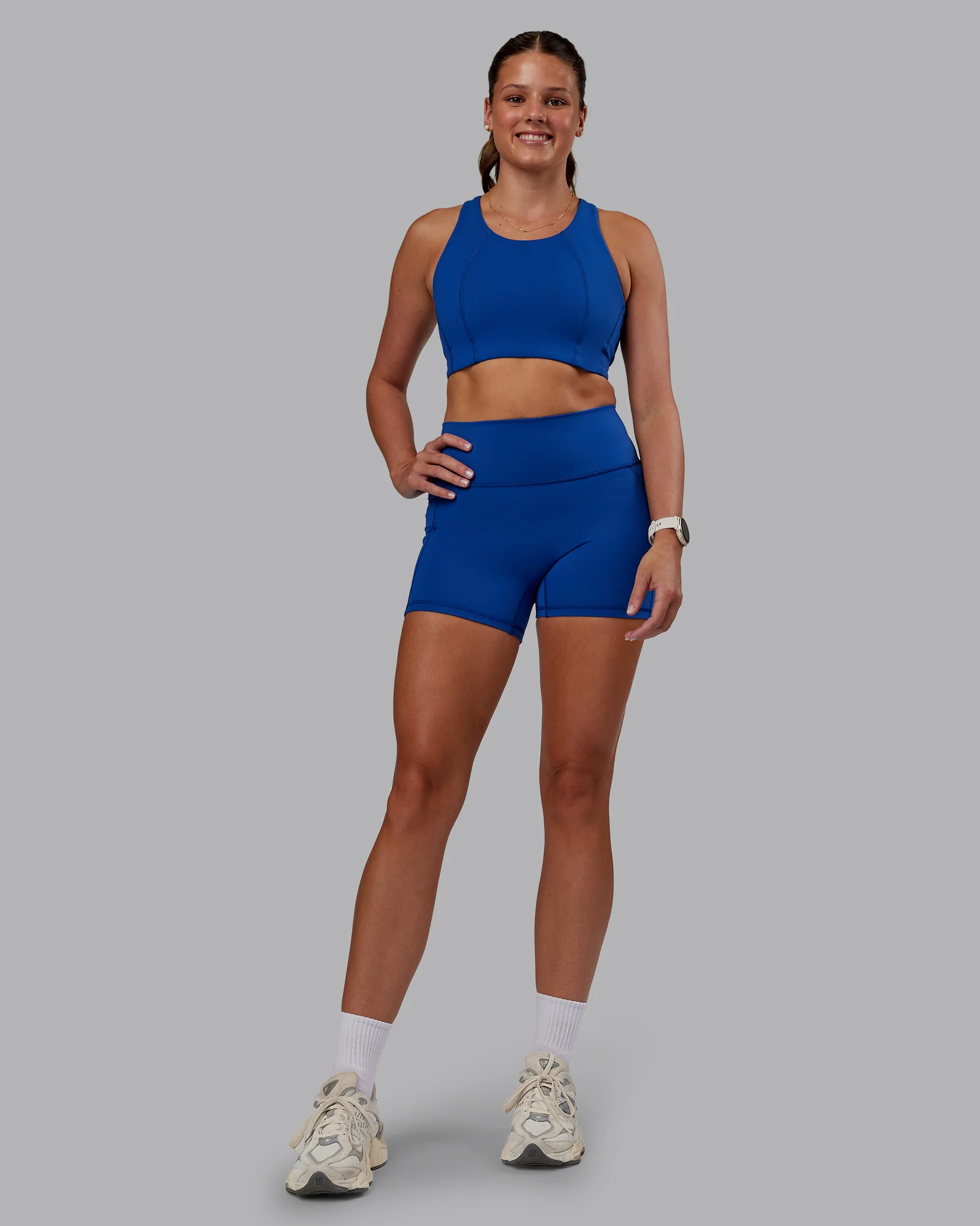 Ascent Sports Bra - Blue Quartz - Image 4