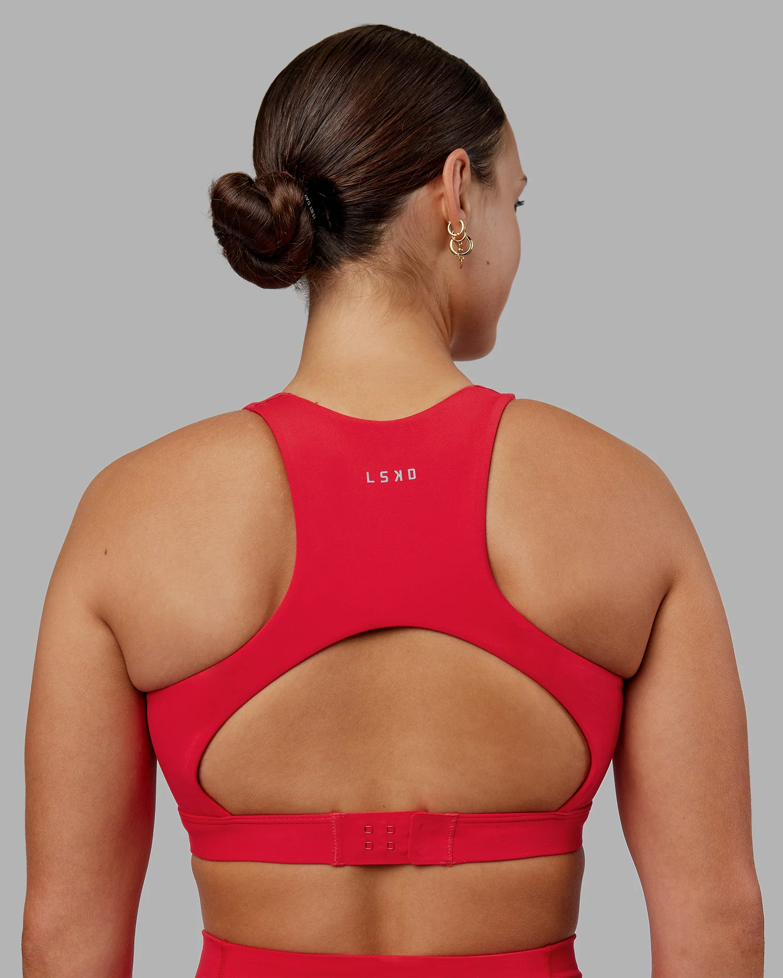 Ascent Sports Bra - Scarlet - Image 2