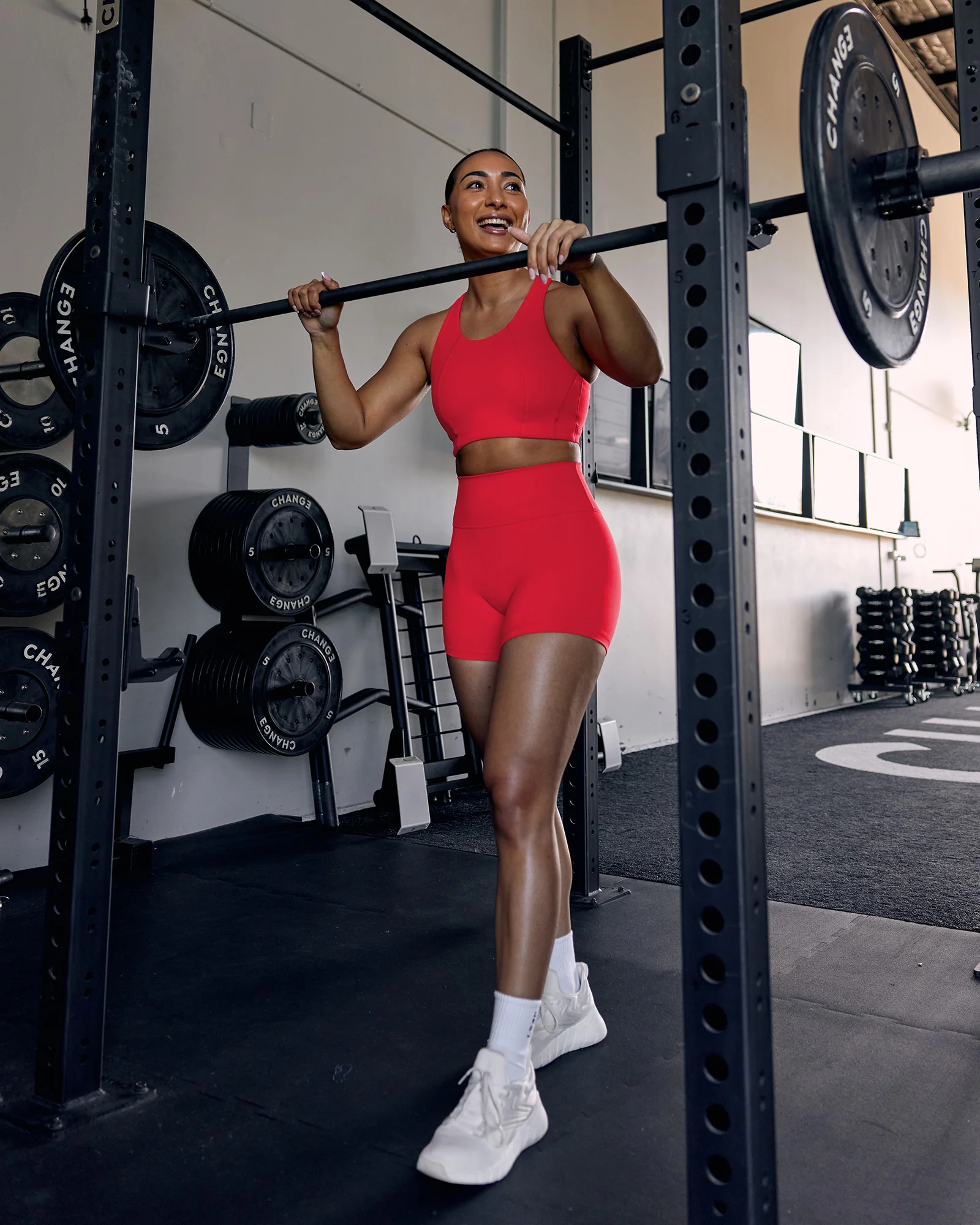 Ascent Sports Bra - Scarlet - Image 4