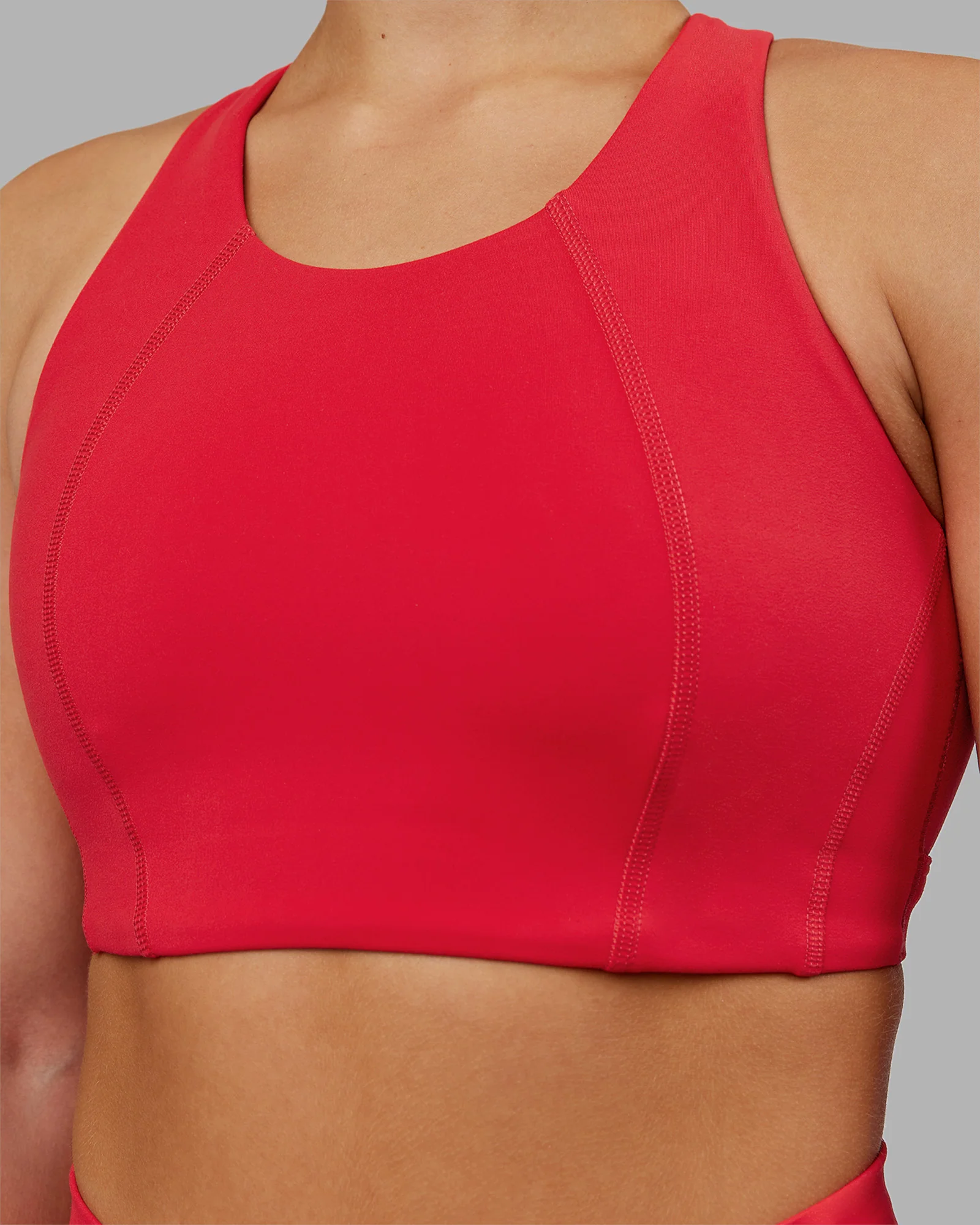 Ascent Sports Bra - Scarlet - Image 6