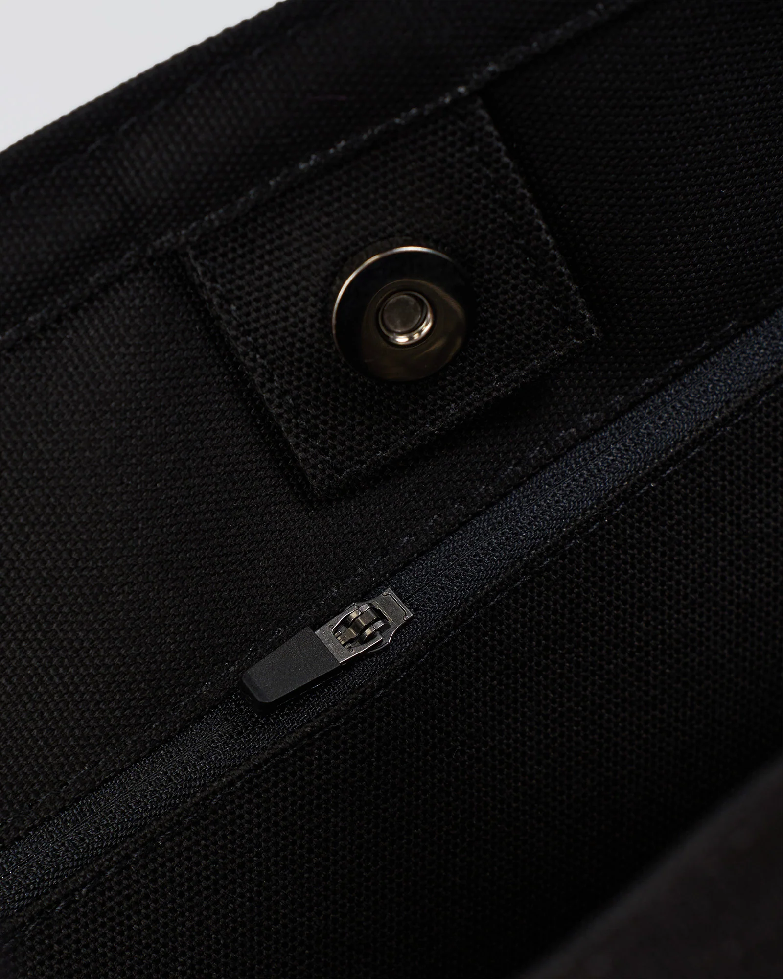Hold It All Canvas Tote - Black - Image 4