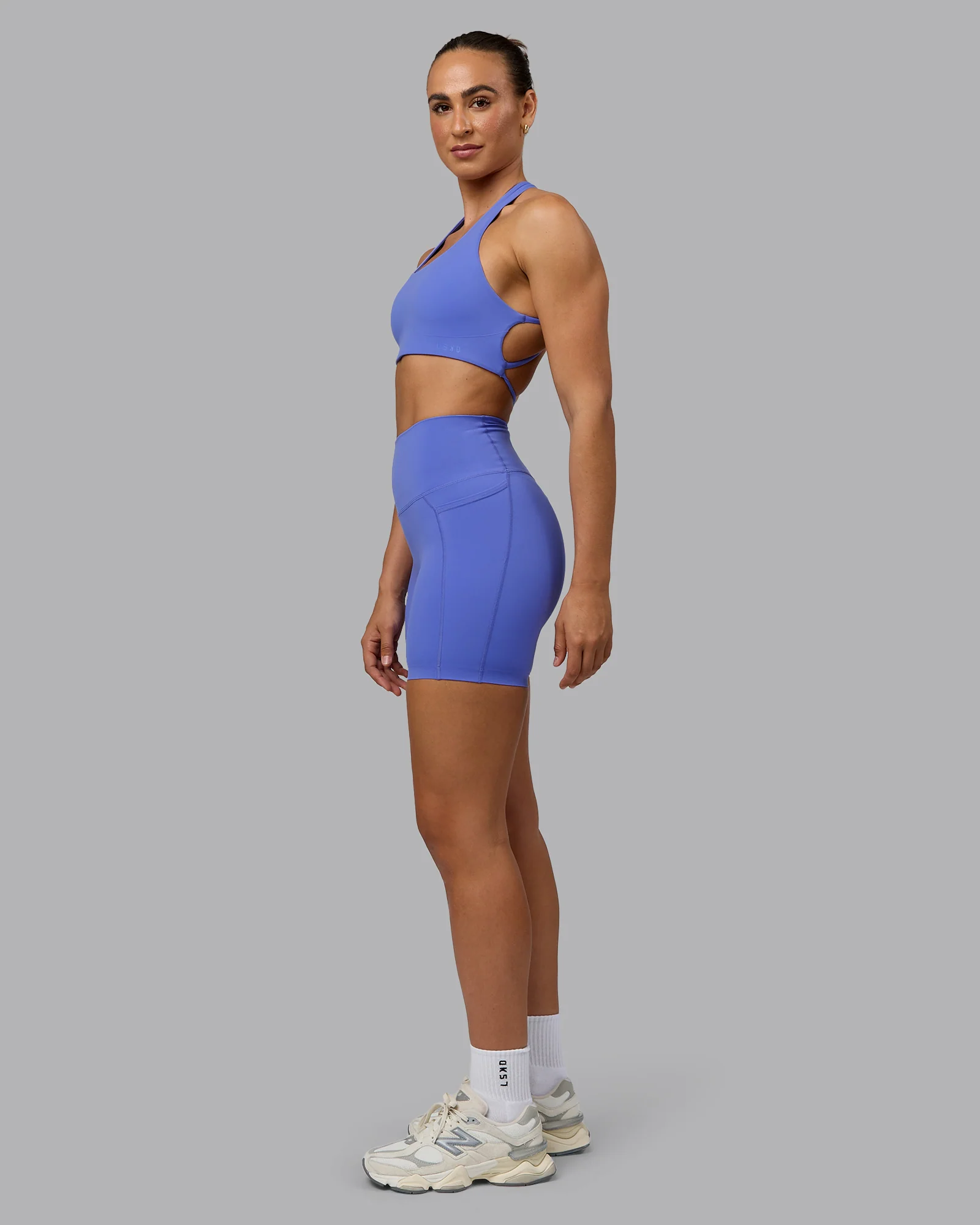 Aspire Sports Bra - Baja Blue - Image 4