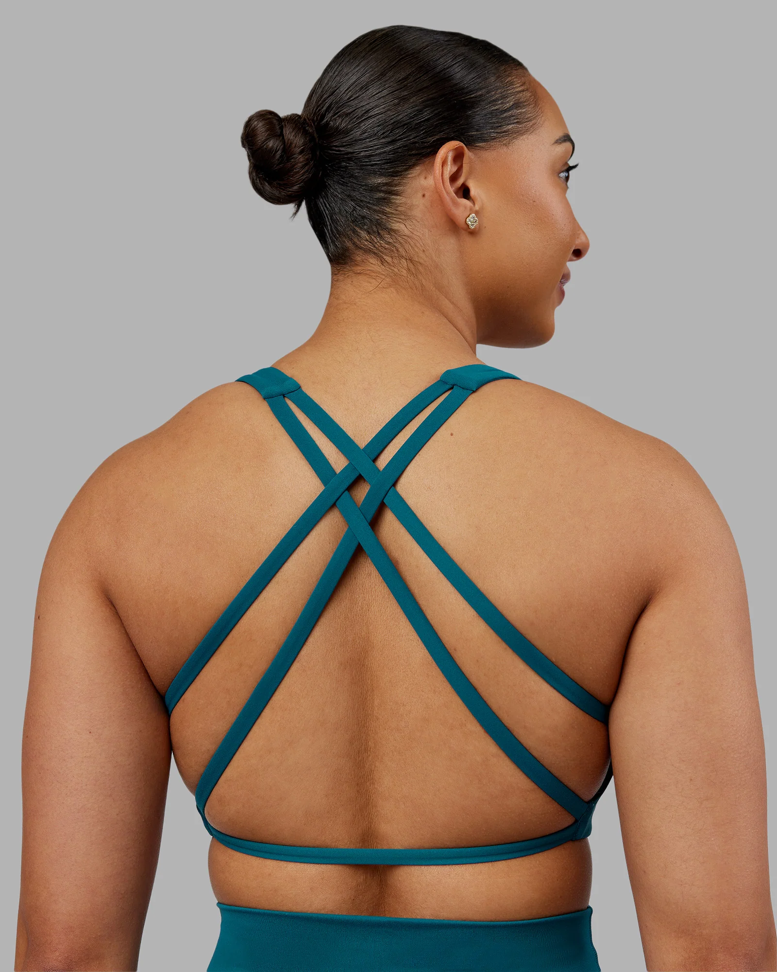 Aspire Sports Bra - Blue Coral - Image 2