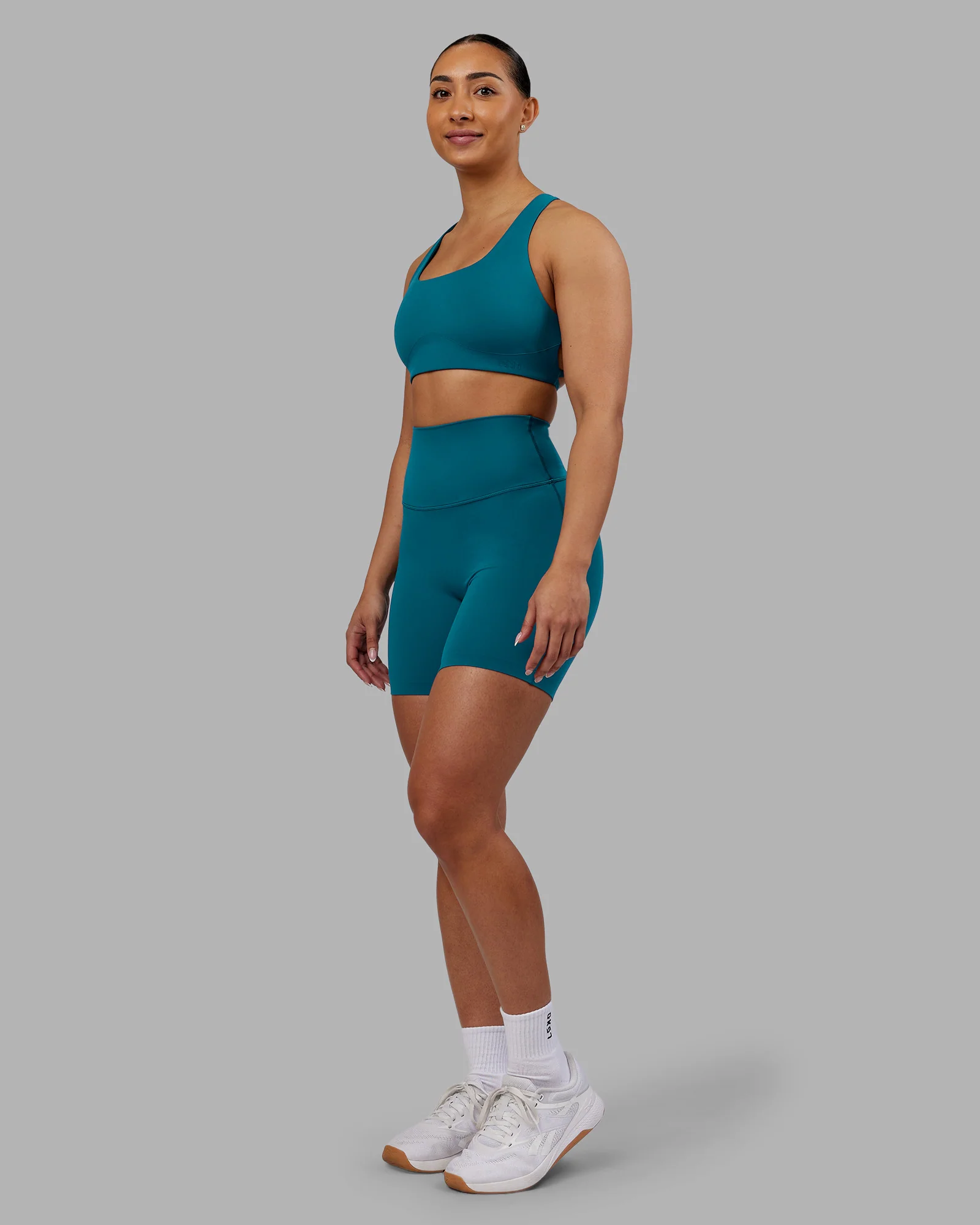 Aspire Sports Bra - Blue Coral - Image 3