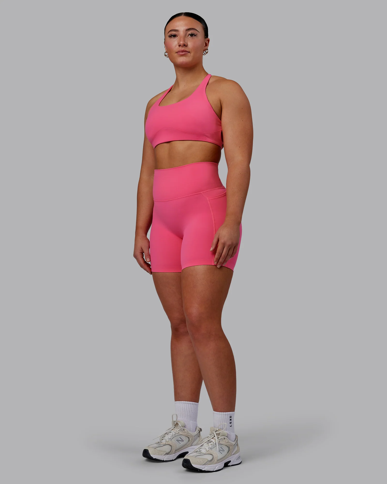Aspire Sports Bra - Carmine Rose - Image 4