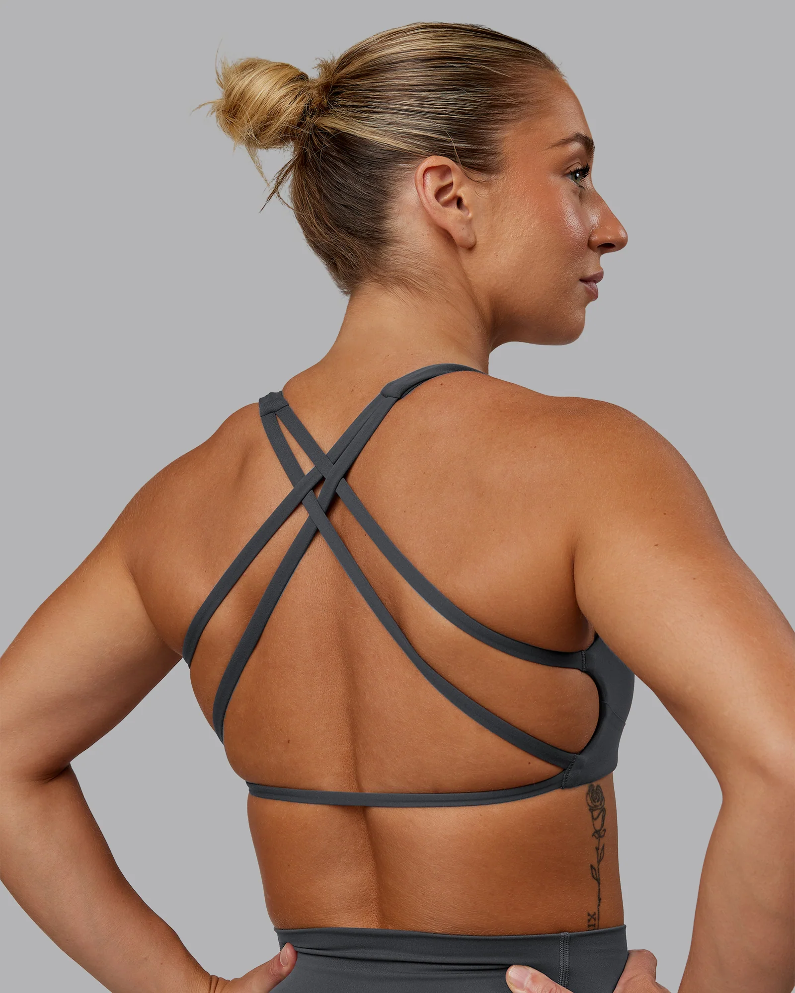 Aspire Sports Bra - Dark Storm - Image 4