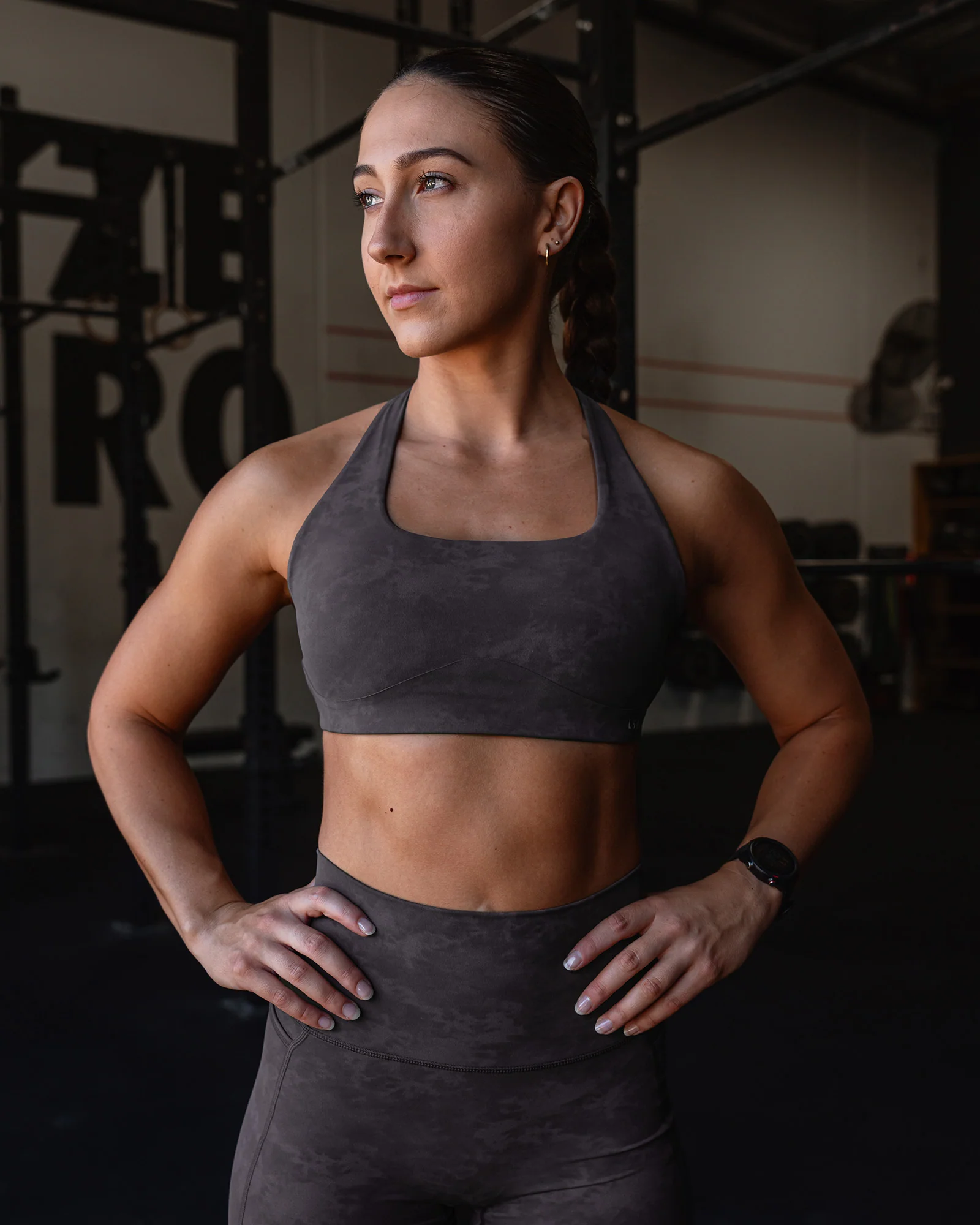 Aspire Sports Bra - Dark Storm Wash - Image 4