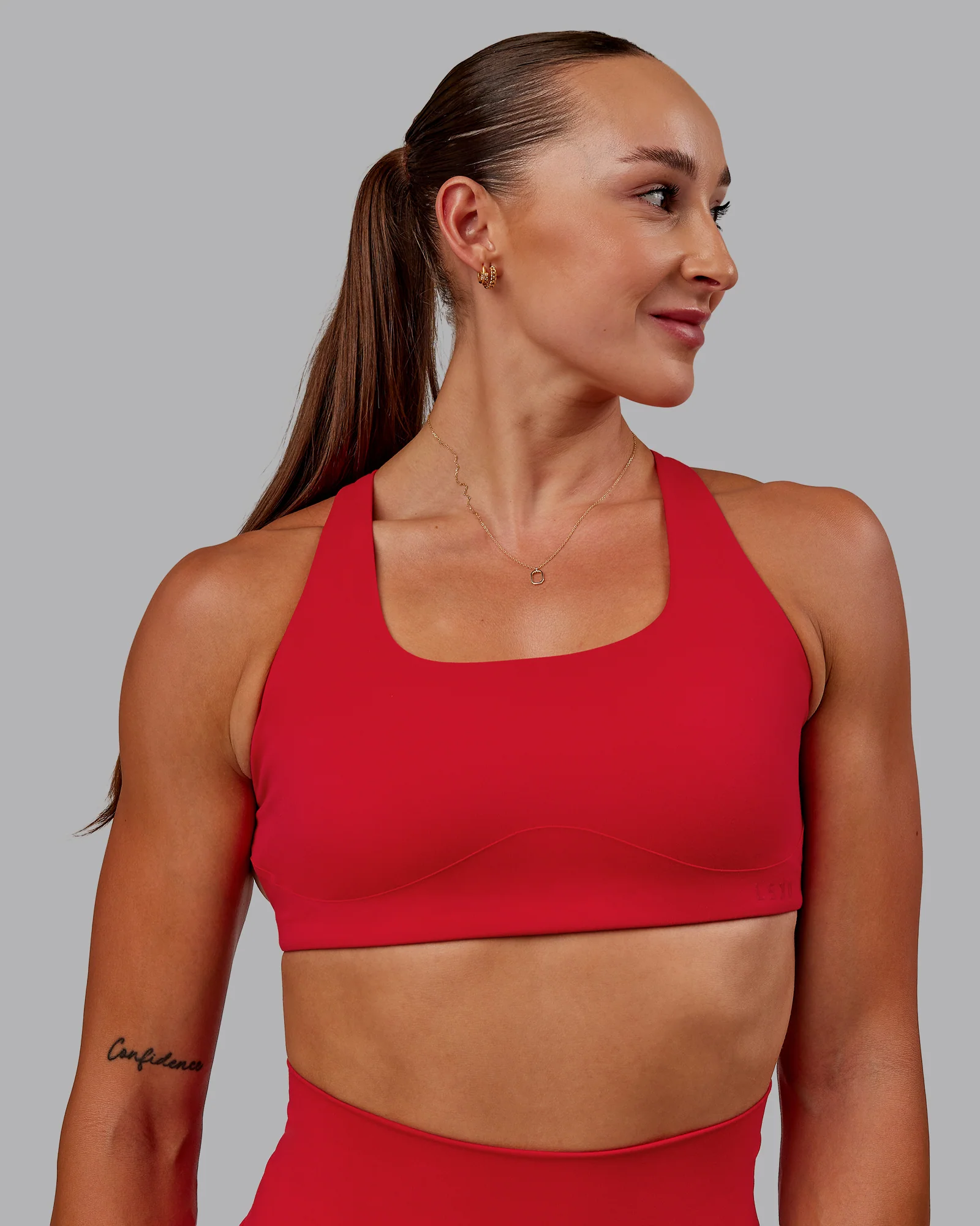 Aspire Sports Bra - Flame - Image 2