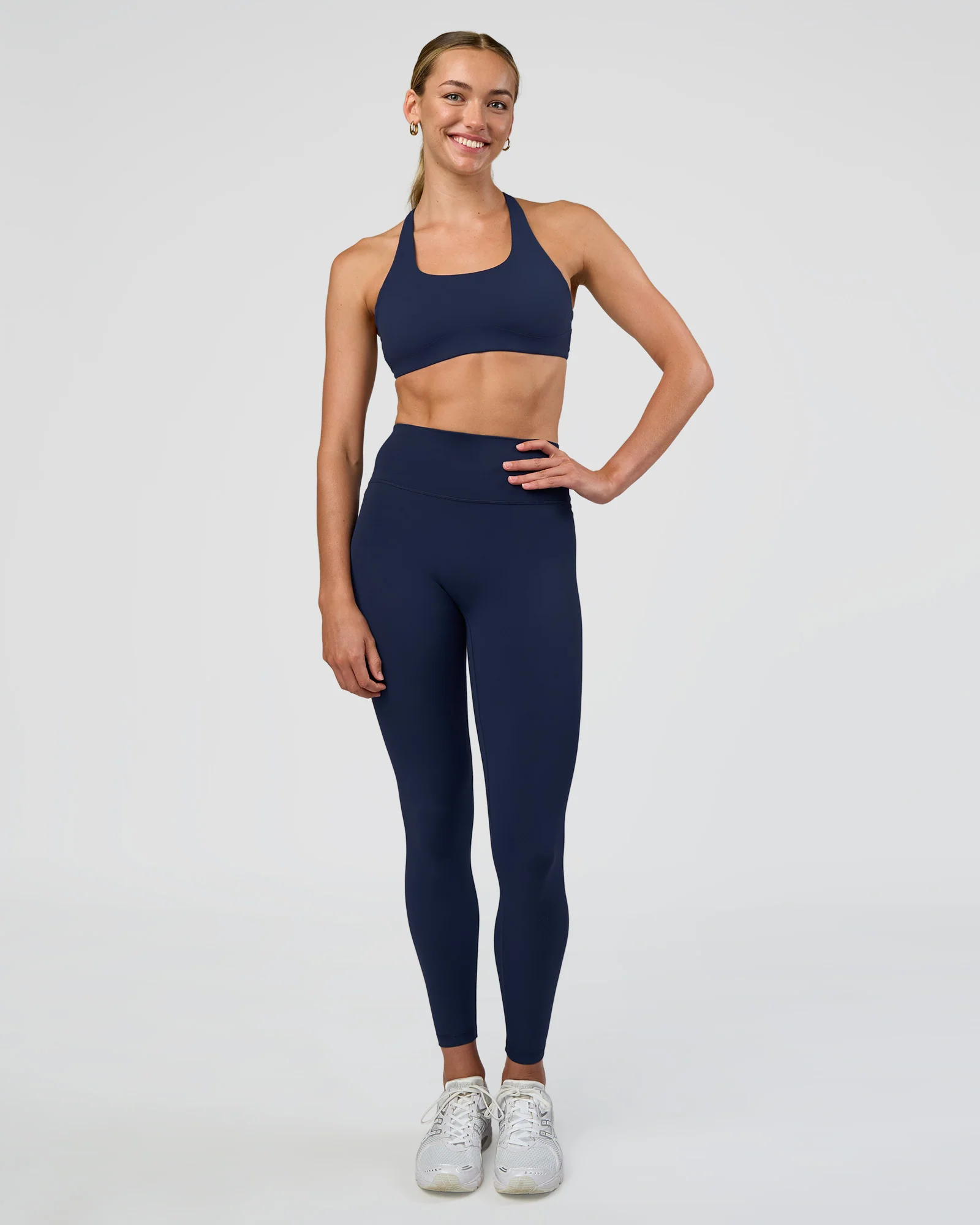 Aspire Sports Bra - Future Navy - Image 3