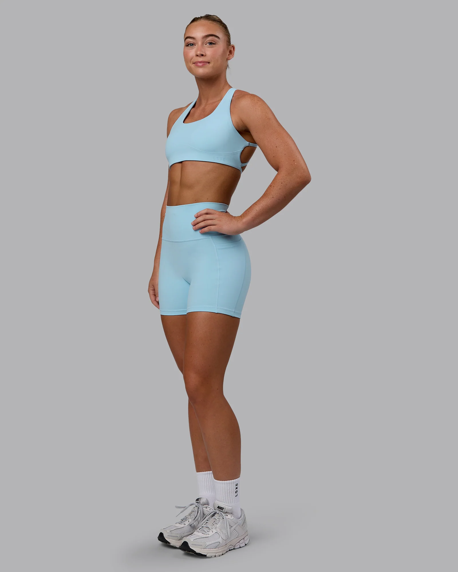 Aspire Sports Bra - Glacial Blue - Image 3