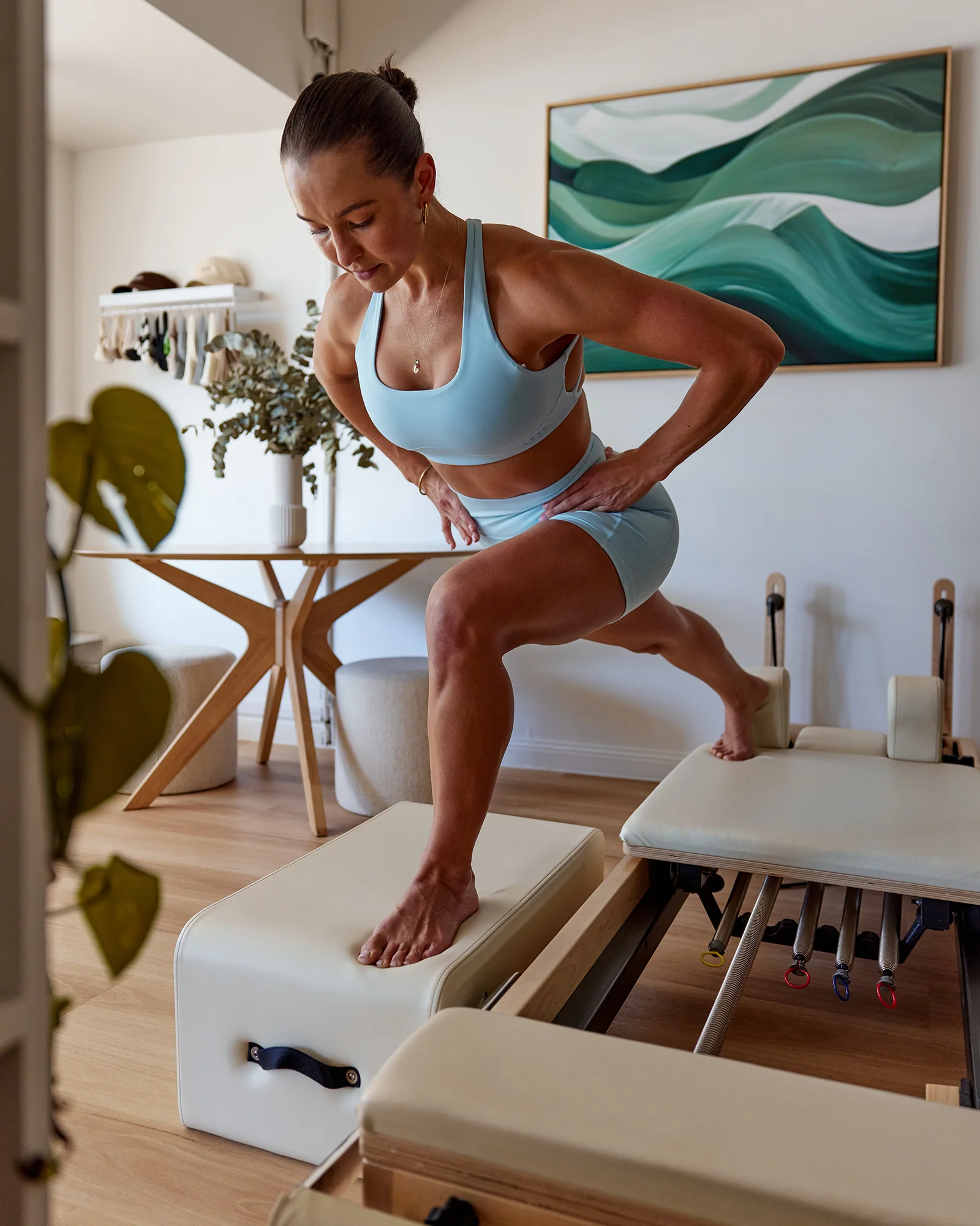 Aspire Sports Bra - Glacial Blue - Image 4
