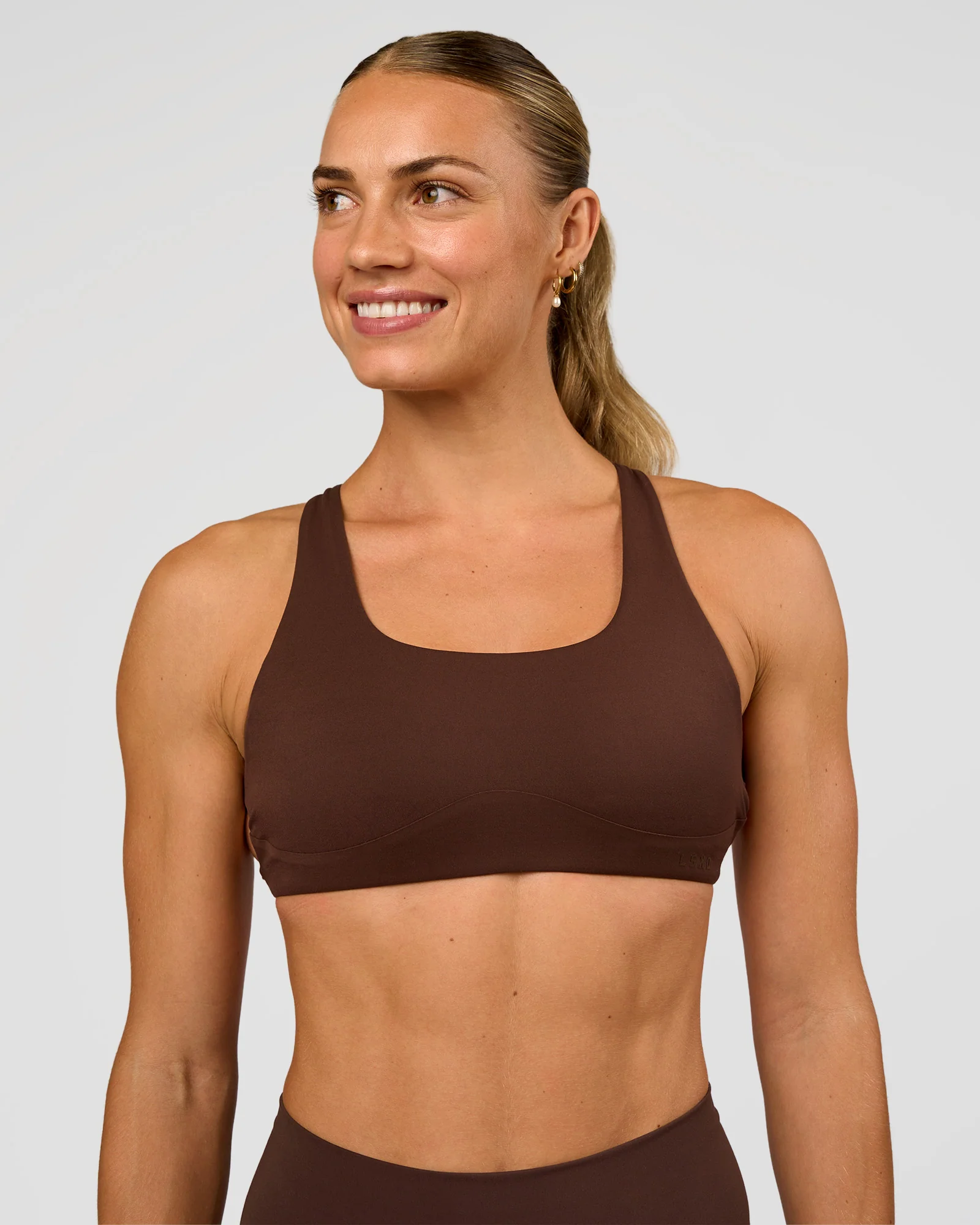 Aspire Sports Bra - Hot Chocolate - Image 2