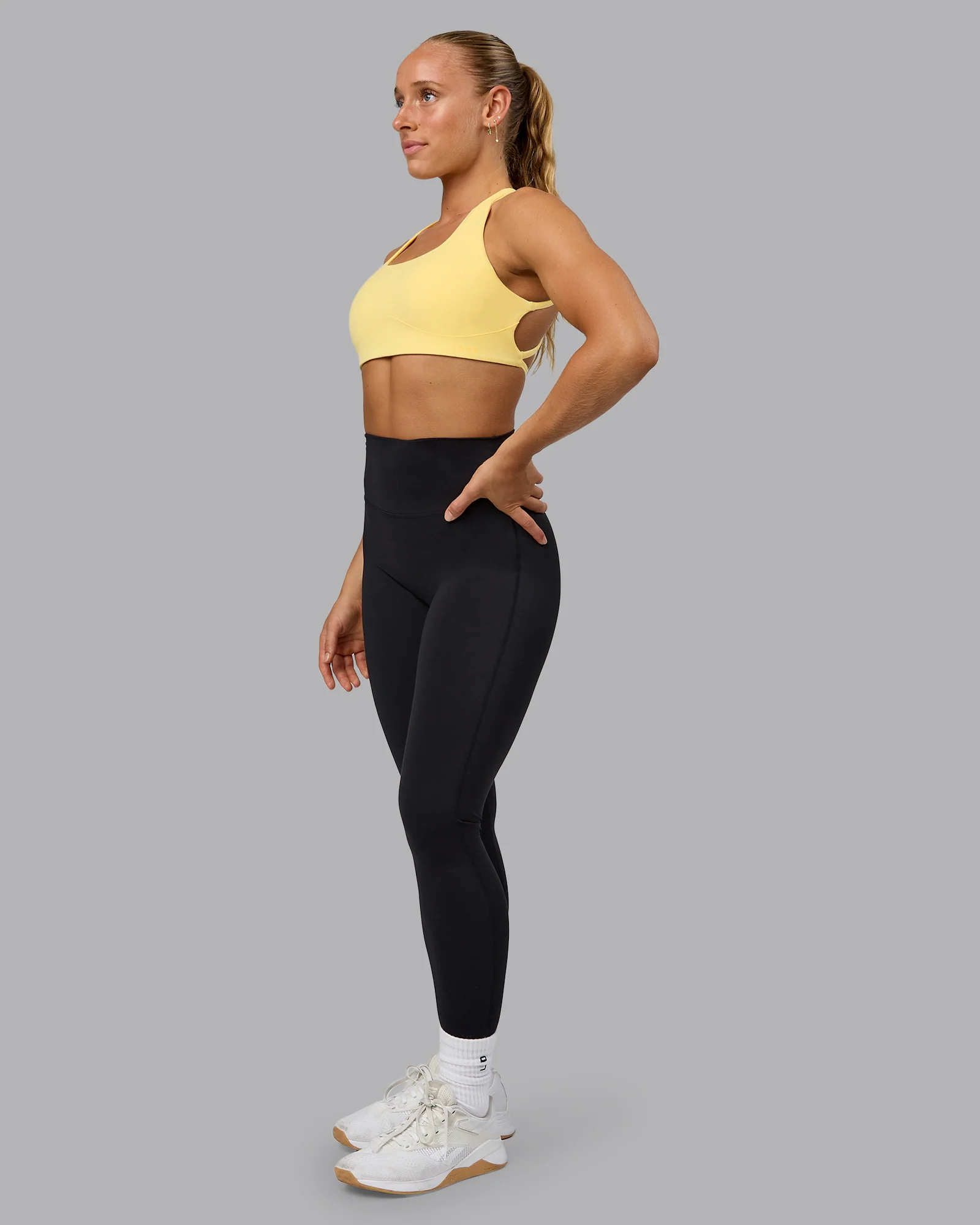 Aspire Sports Bra - Lemon - Image 7