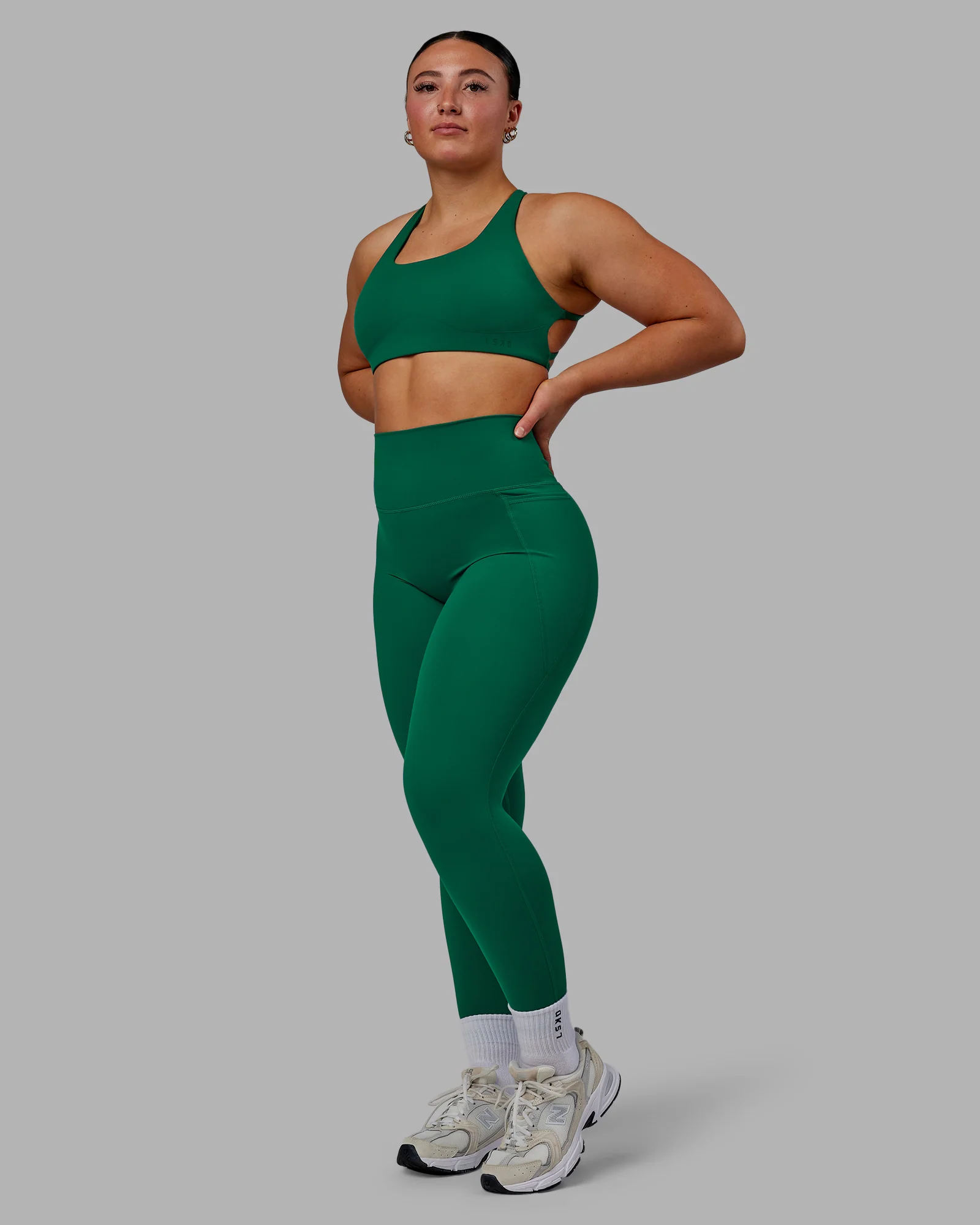 Aspire Sports Bra - Malachite - Image 3