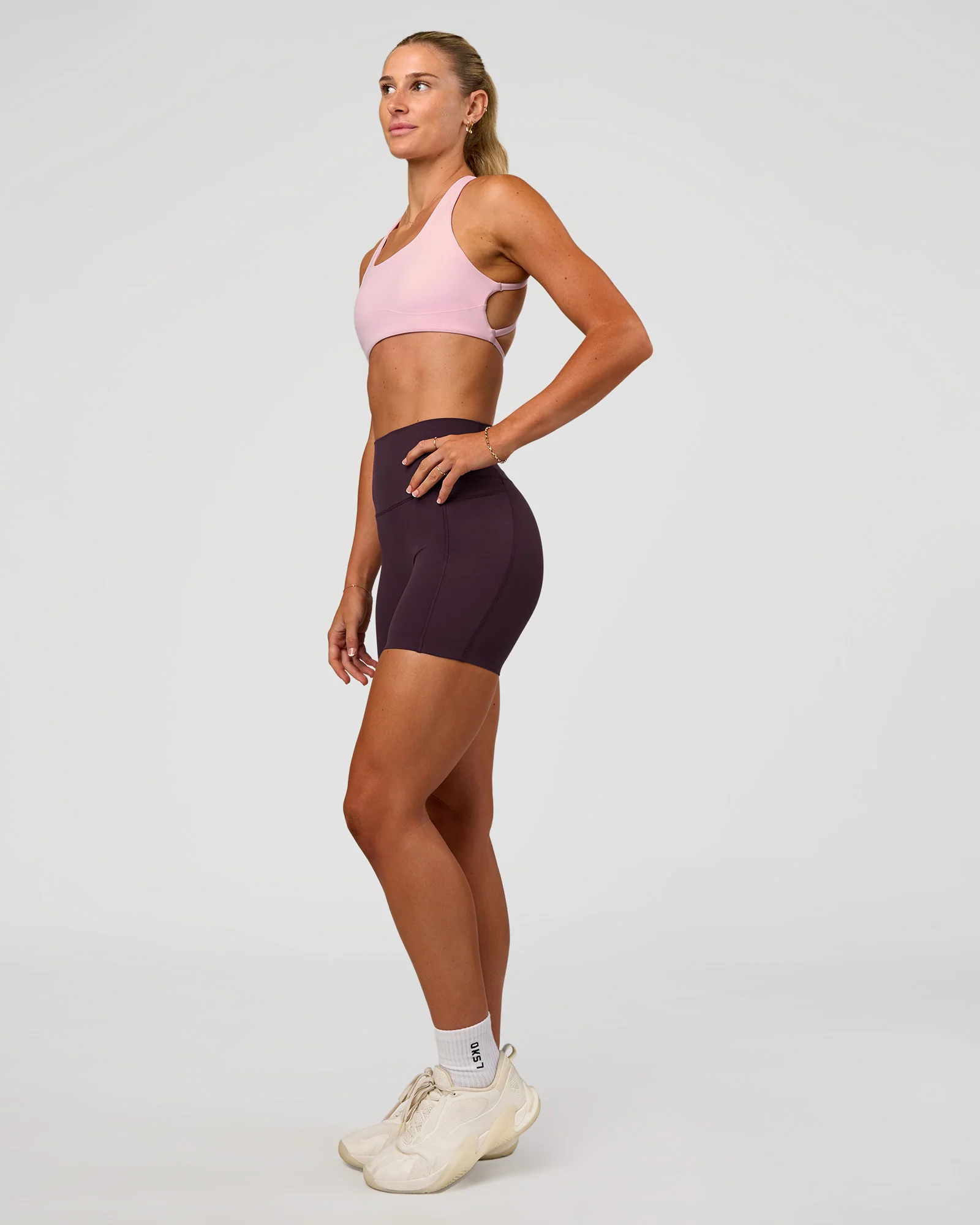 Aspire Sports Bra - Marshmallow - Image 5