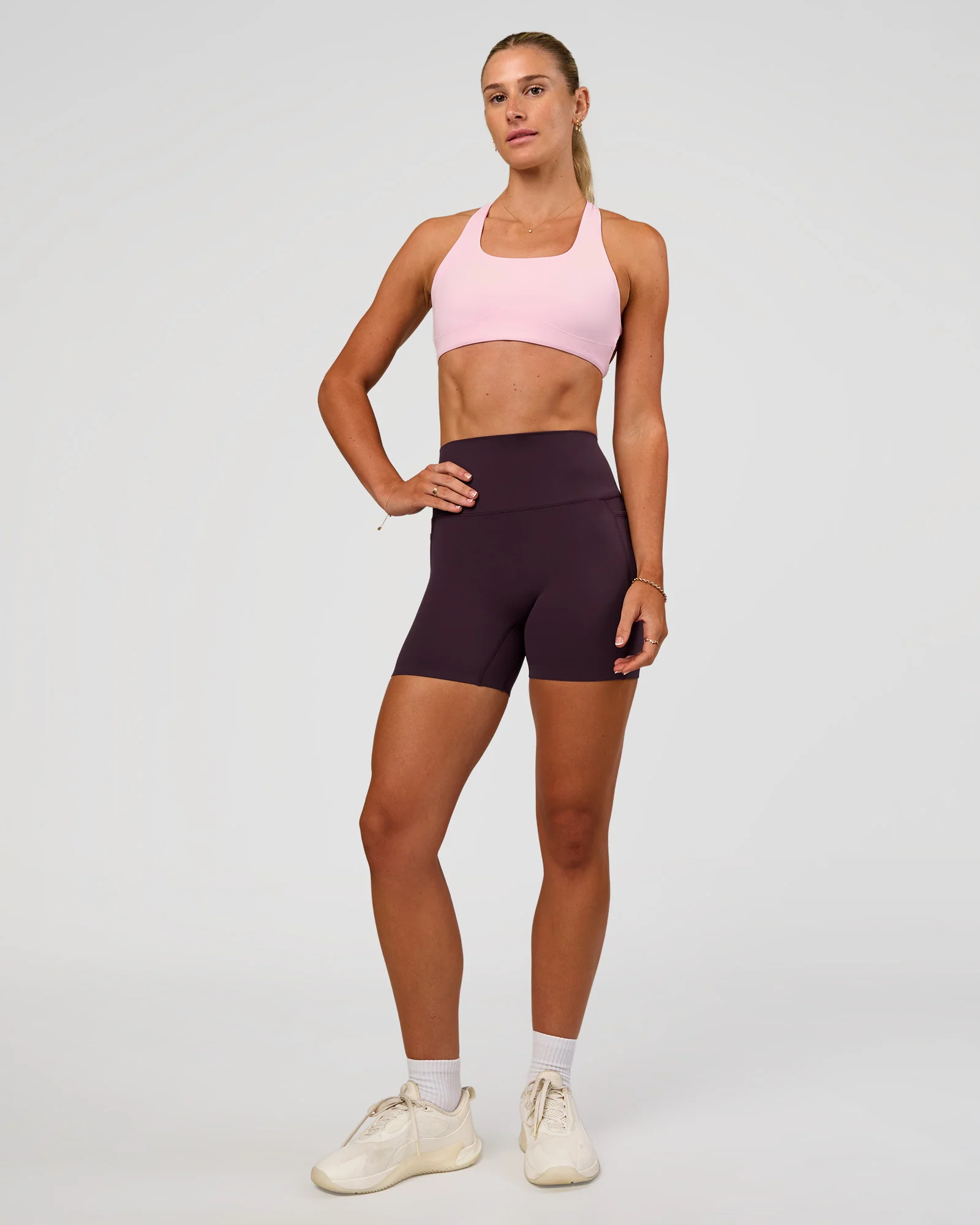 Aspire Sports Bra - Marshmallow - Image 7