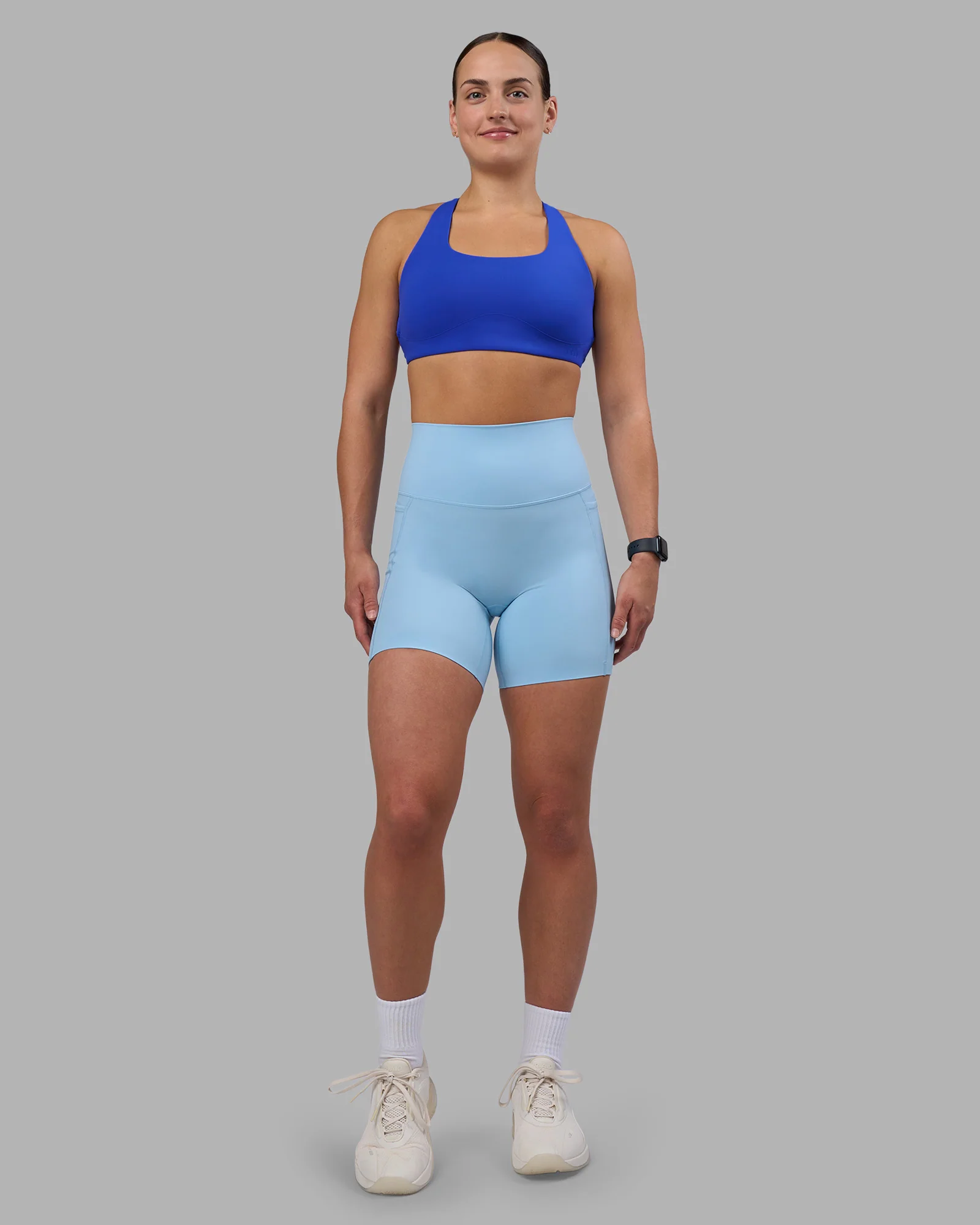 Aspire Sports Bra - Power Cobalt - Image 5