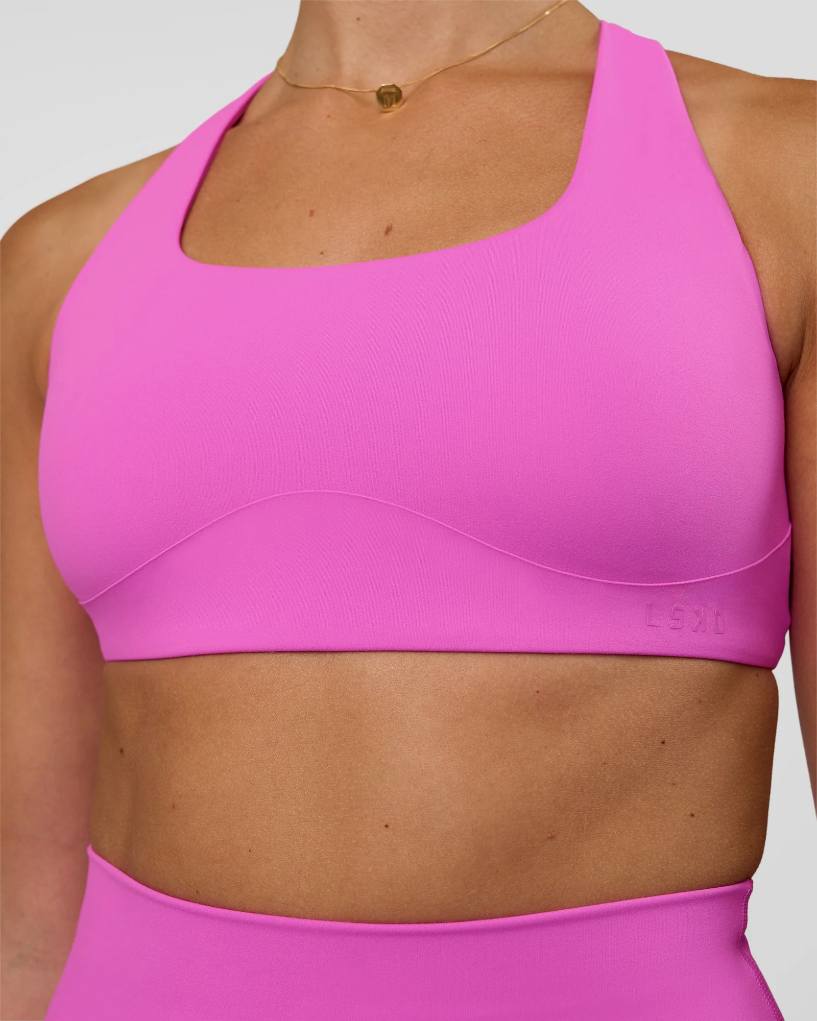 Aspire Sports Bra - Ultra Fuchsia - Image 4