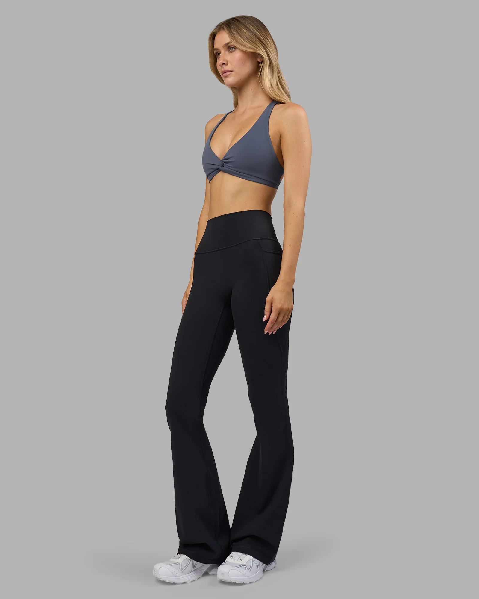 Aspire Twist Sports Bra - Night Shadow - Image 8